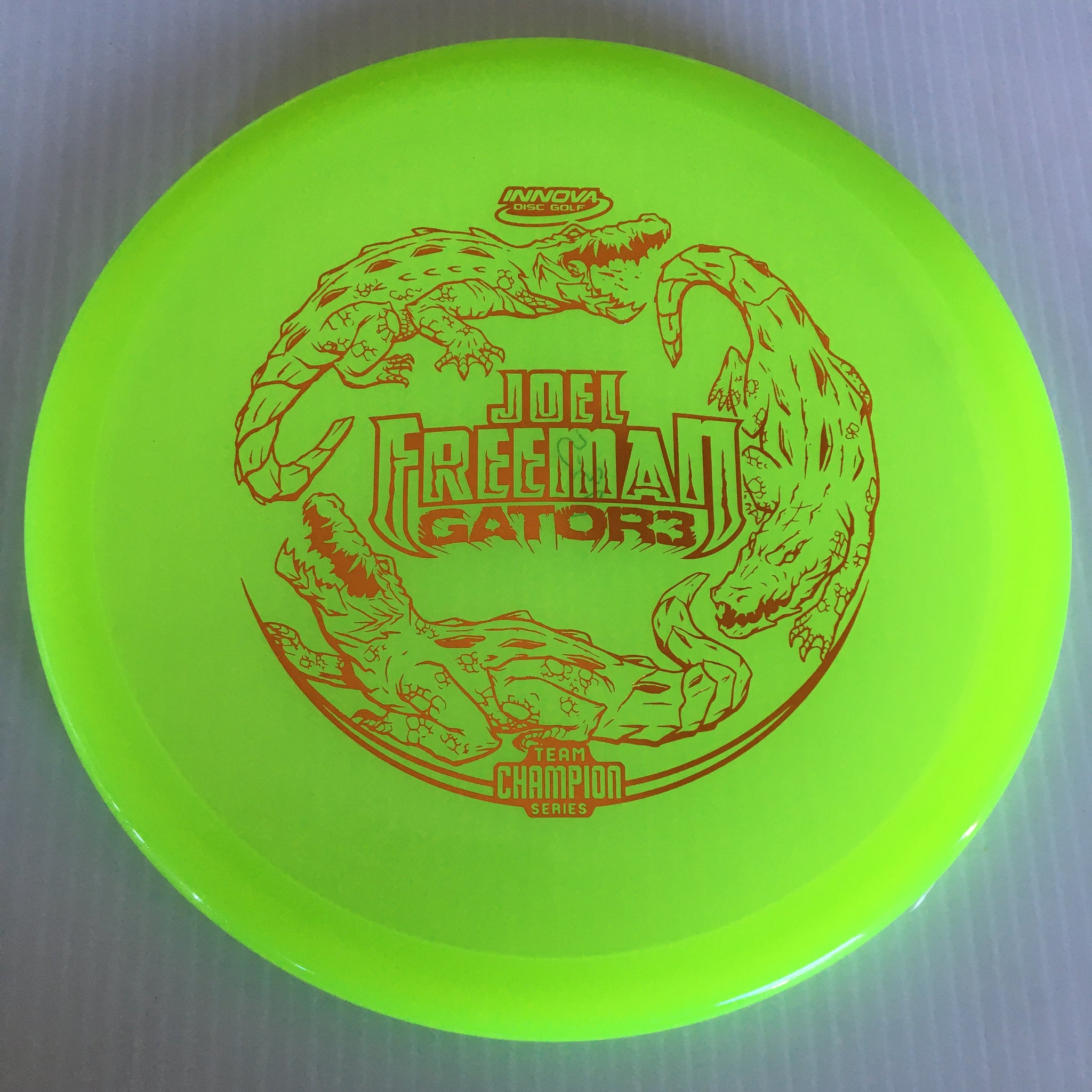 Innova Joel Freeman Team Champion Series Champion Gator3 5/2/0/3