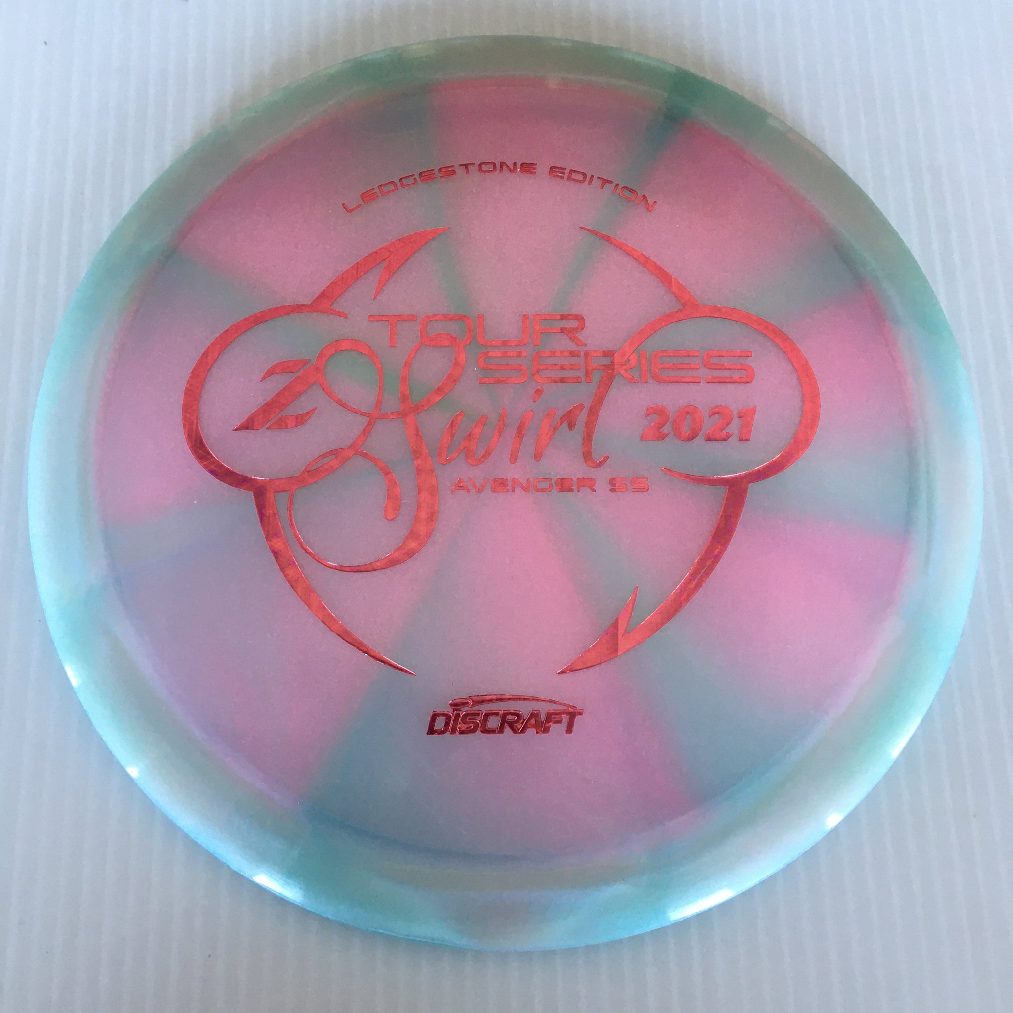 Discraft 2021 Ledgestone Tour Series Z Swirl Avenger SS 10/5/-3/1