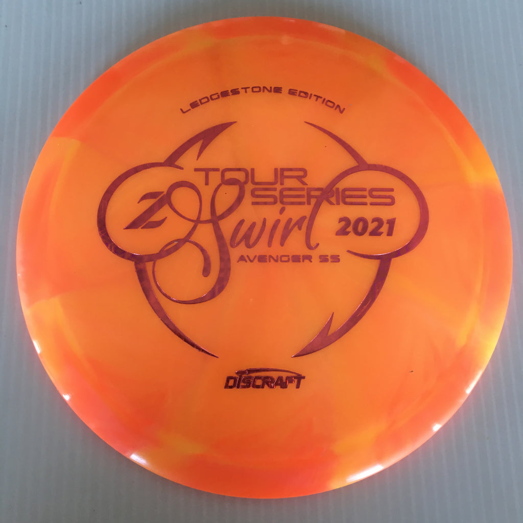 Discraft 2021 Ledgestone Tour Series Z Swirl Avenger SS 10/5/-3/1
