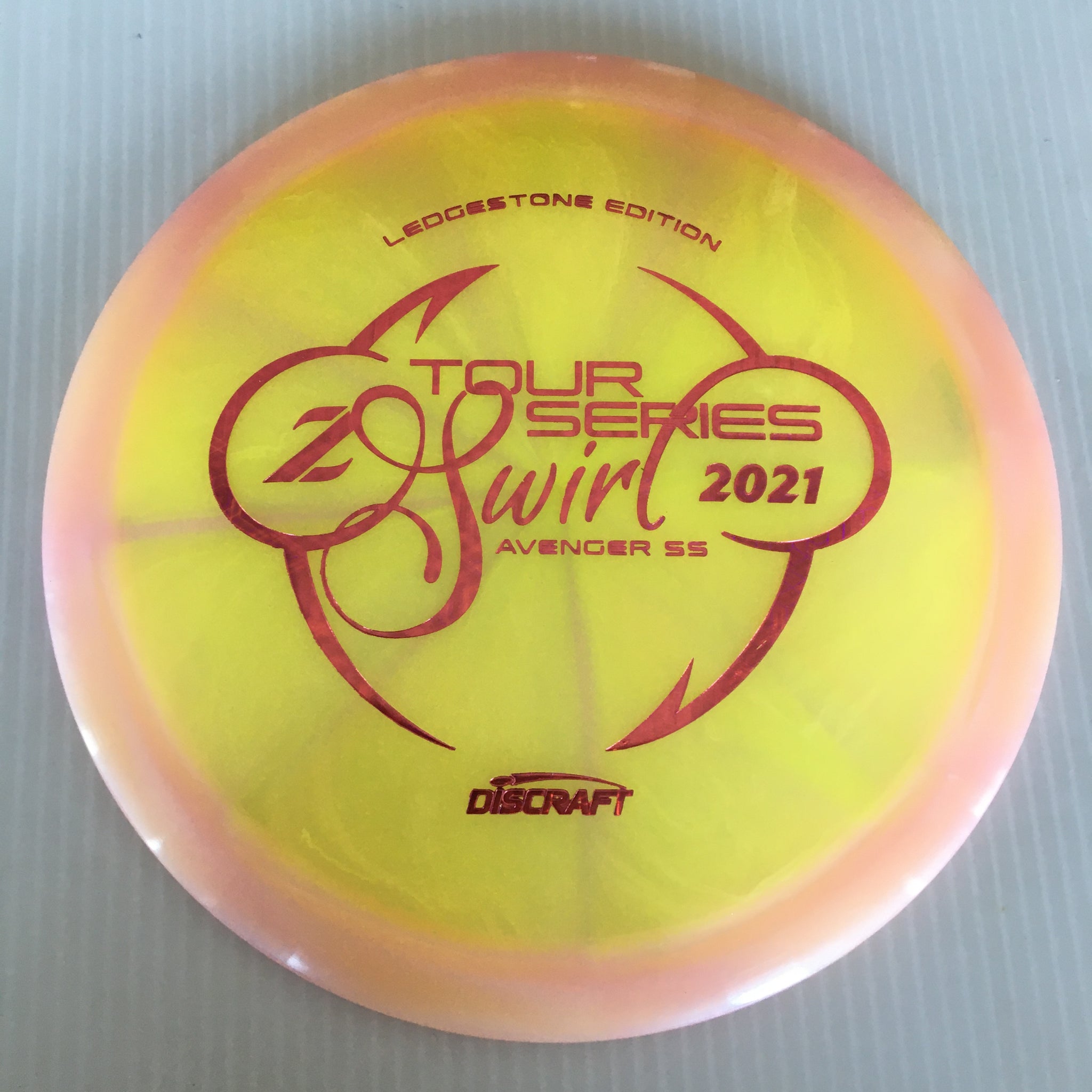 Discraft 2021 Ledgestone Tour Series Z Swirl Avenger SS 10/5/-3/1
