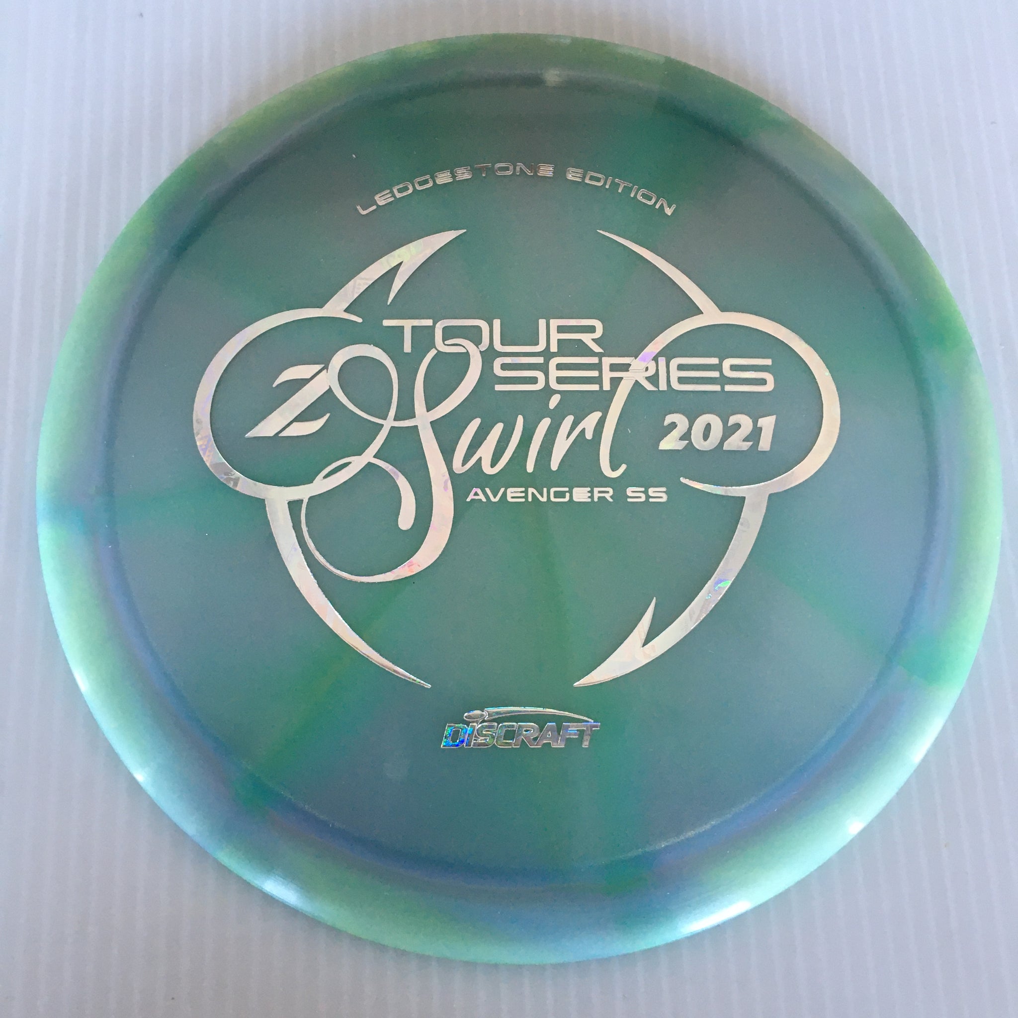 Discraft 2021 Ledgestone Tour Series Z Swirl Avenger SS 10/5/-3/1