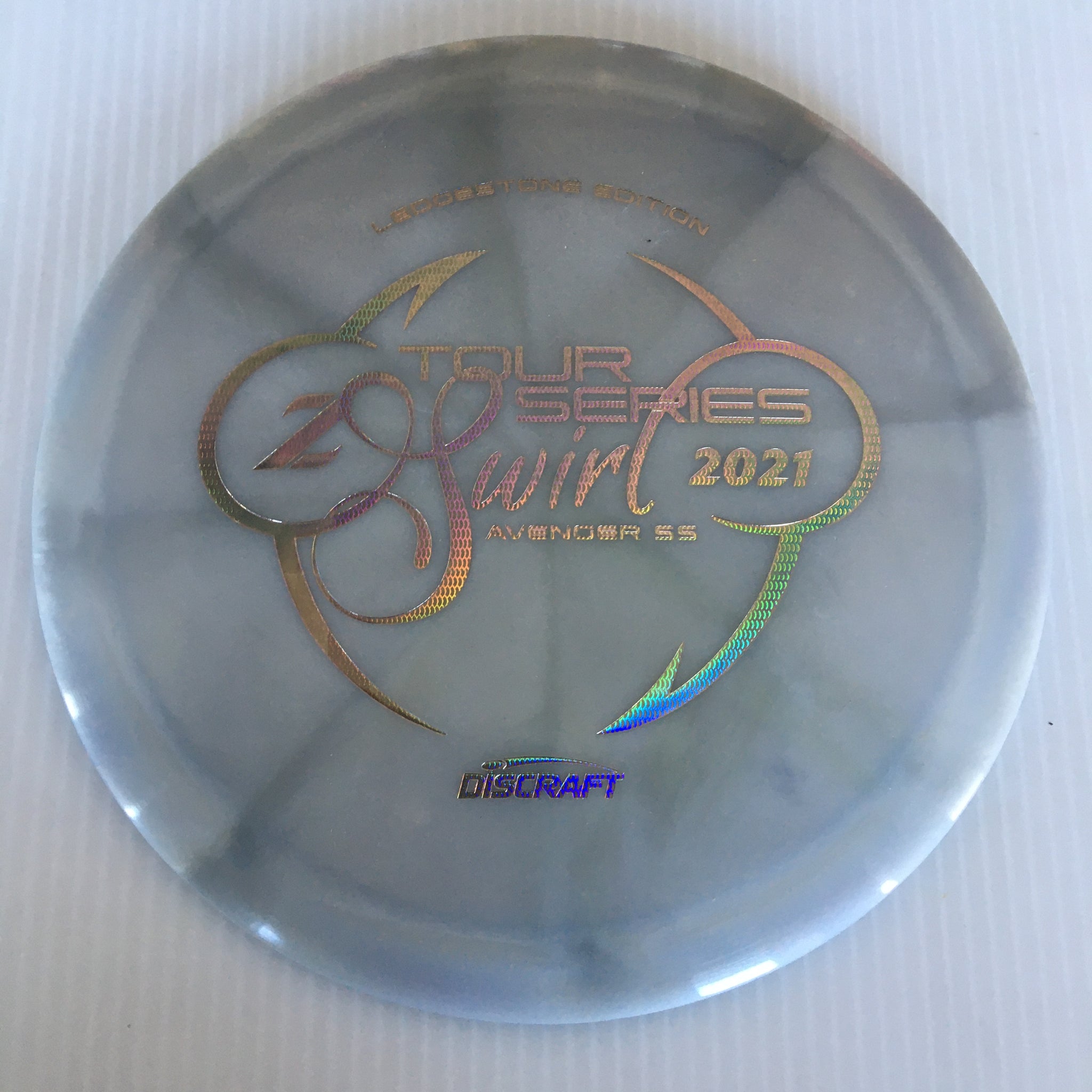 Discraft 2021 Ledgestone Tour Series Z Swirl Avenger SS 10/5/-3/1