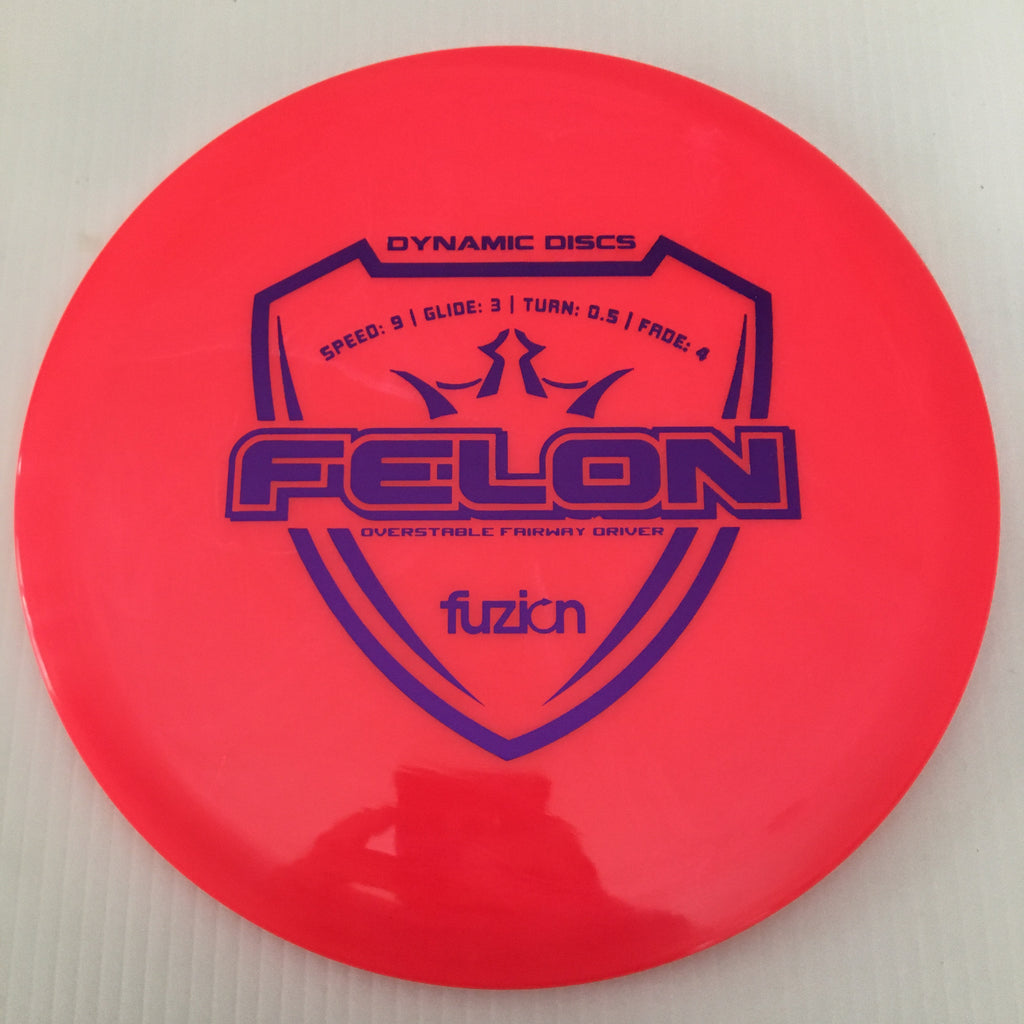 Dynamic Discs Fuzion Felon 9/3/0.5/4