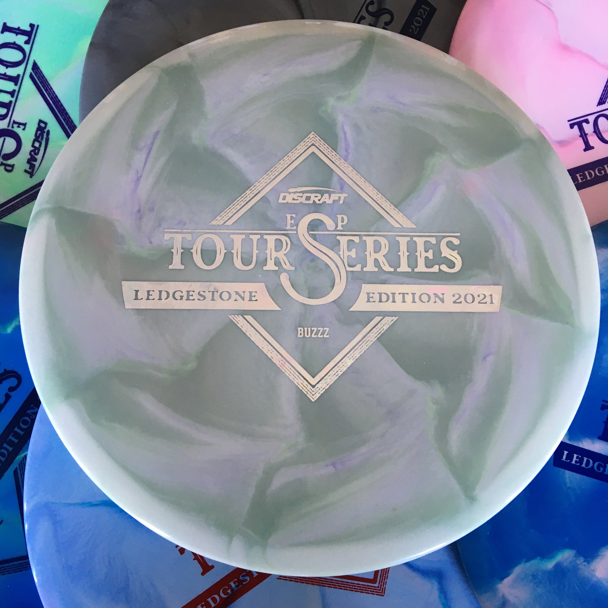 Discraft 2021 Ledgestone Tour Series ESP Buzzz 5/4/-1/1