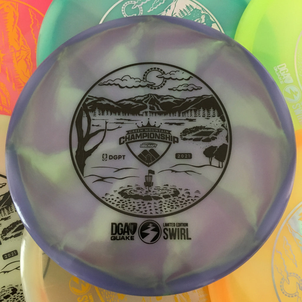 DGA Limited Edition 2021 Green Mountain Championships Swirl Quake 5/3/0/3
