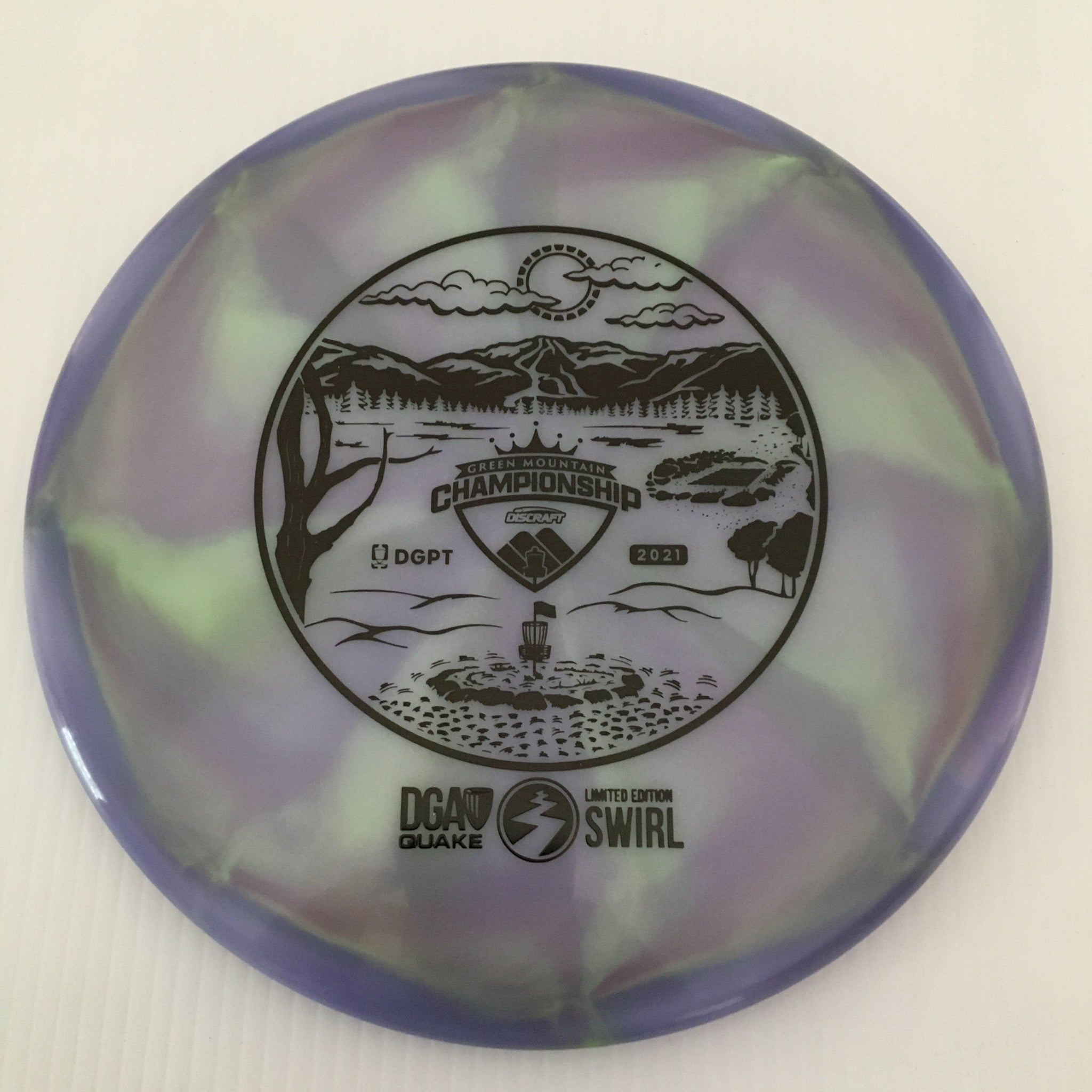 DGA Limited Edition 2021 Green Mountain Championships Swirl Quake 5/3/0/3