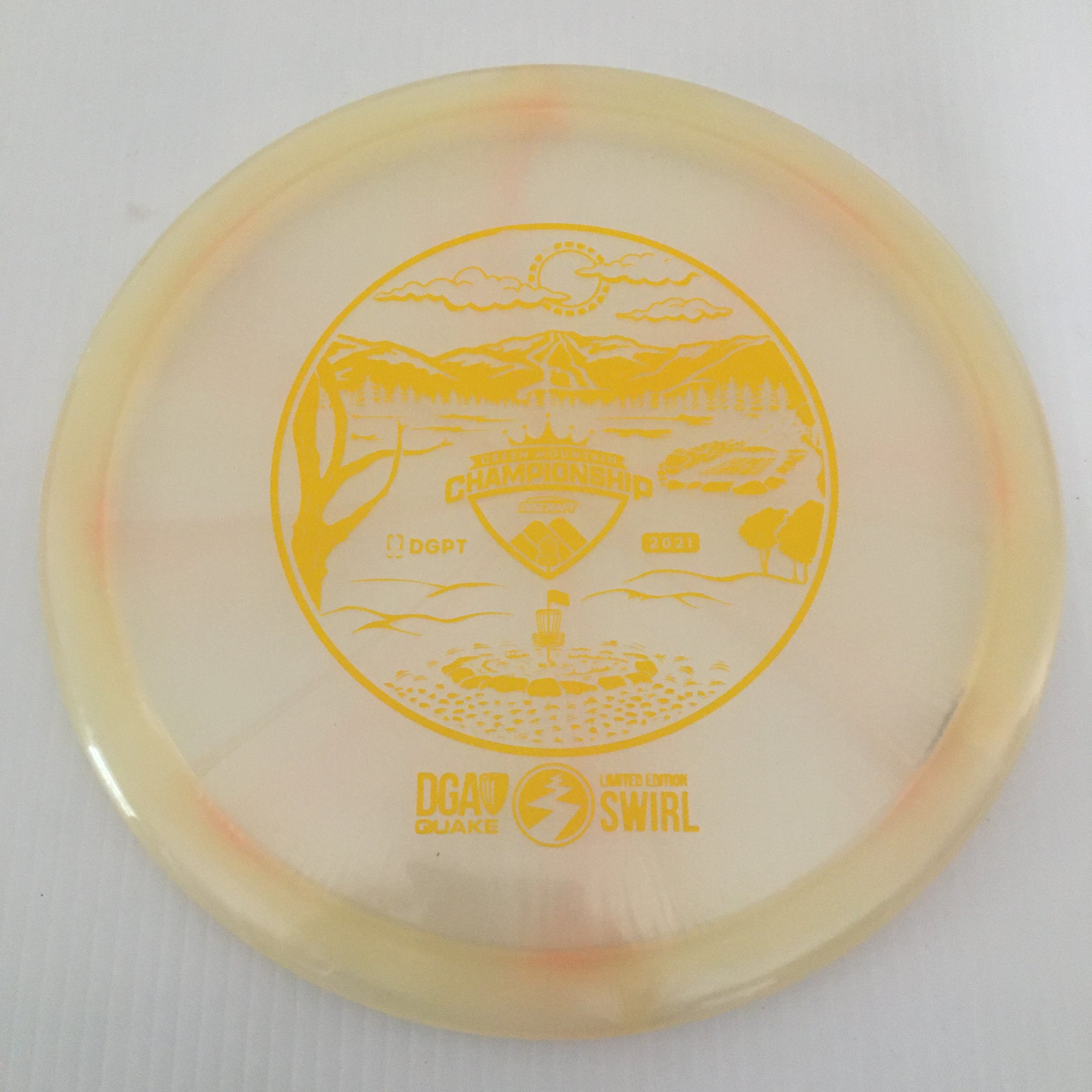 DGA Limited Edition 2021 Green Mountain Championships Swirl Quake 5/3/0/3