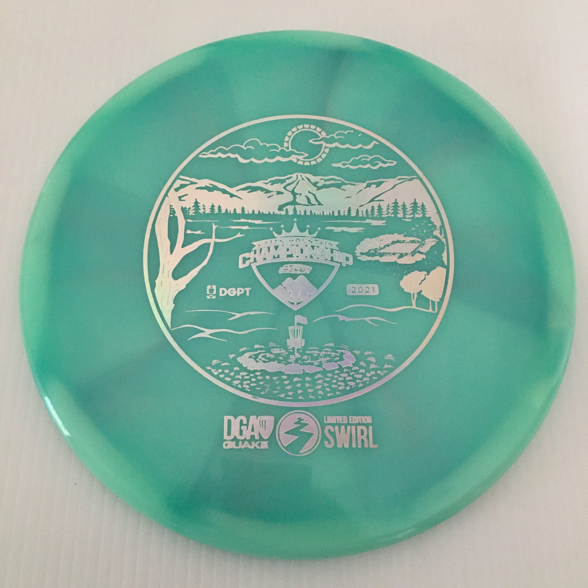 DGA Limited Edition 2021 Green Mountain Championships Swirl Quake 5/3/0/3