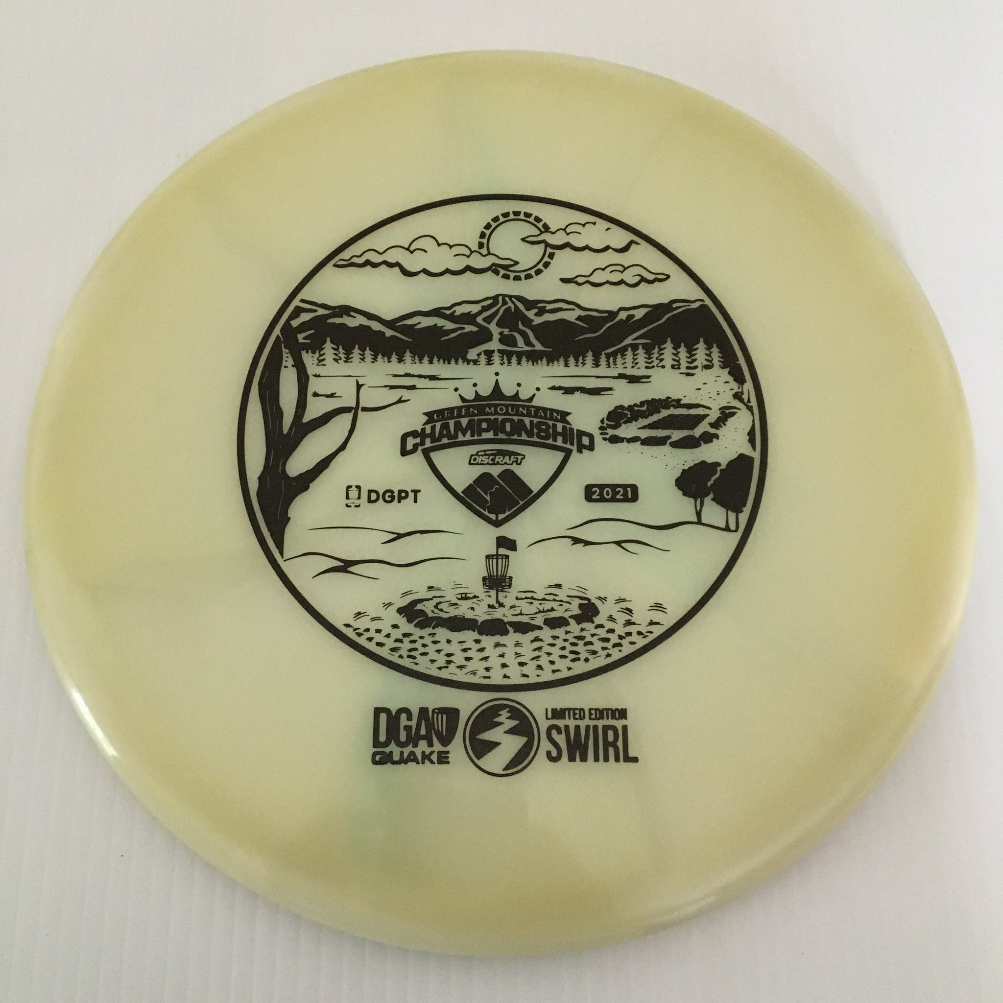 DGA Limited Edition 2021 Green Mountain Championships Swirl Quake 5/3/0/3