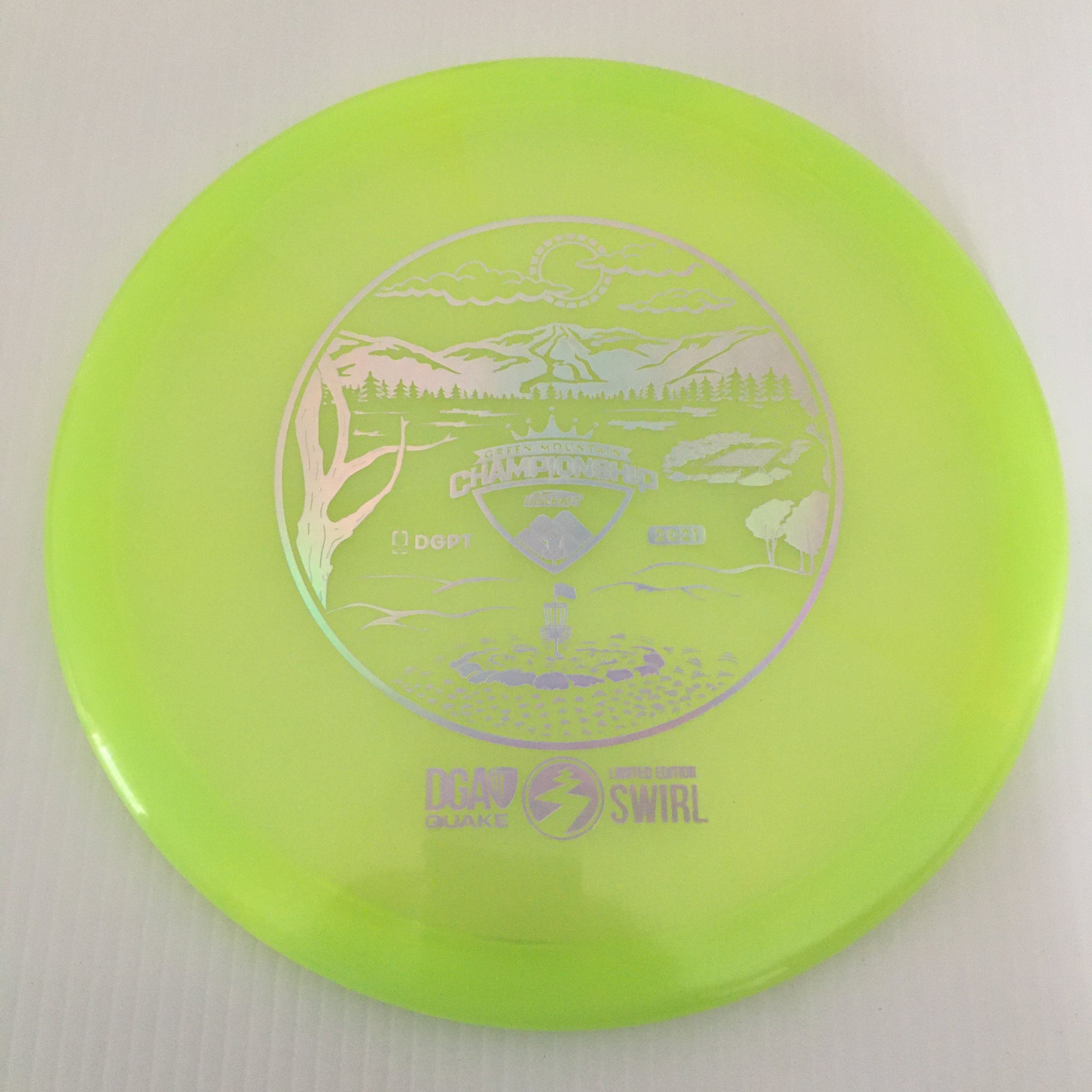 DGA Limited Edition 2021 Green Mountain Championships Swirl Quake 5/3/0/3