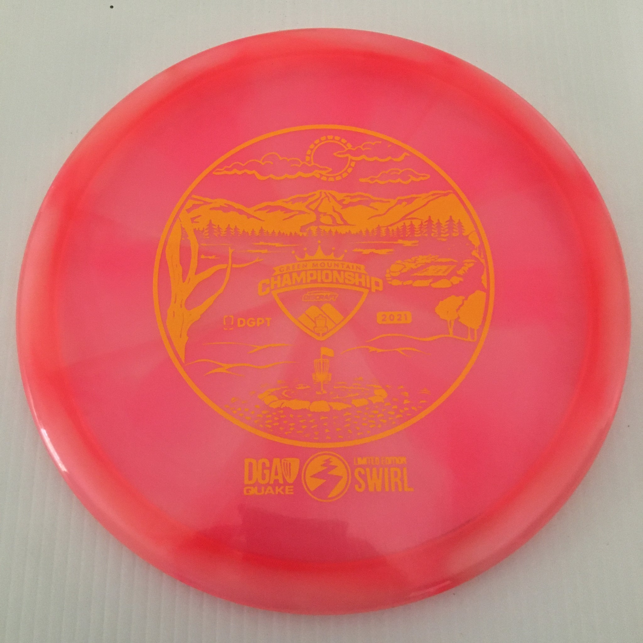 DGA Limited Edition 2021 Green Mountain Championships Swirl Quake 5/3/0/3