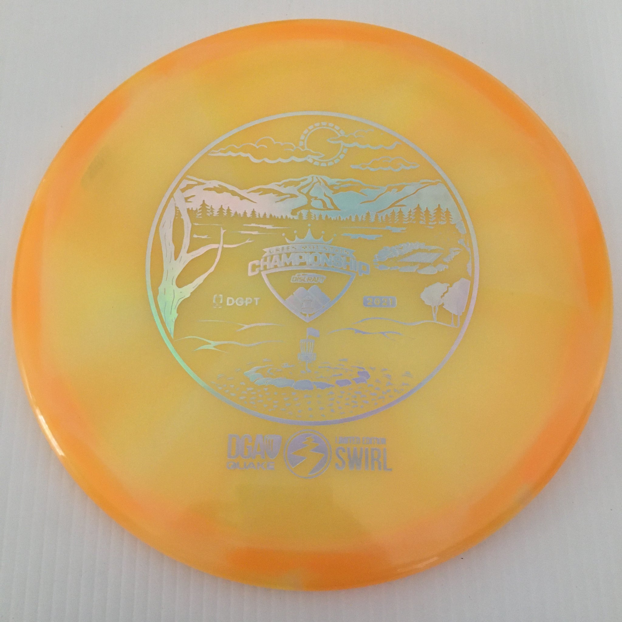 DGA Limited Edition 2021 Green Mountain Championships Swirl Quake 5/3/0/3