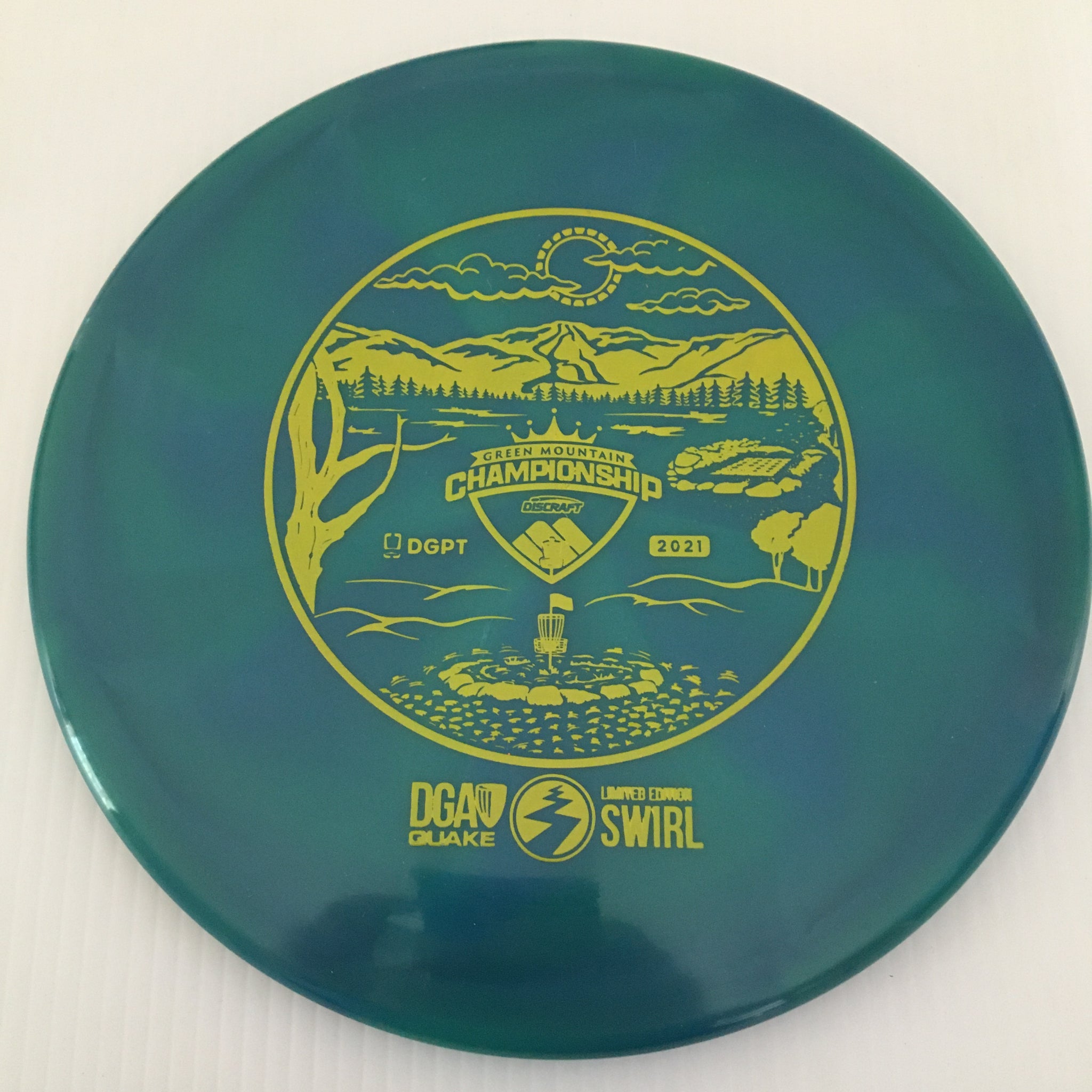 DGA Limited Edition 2021 Green Mountain Championships Swirl Quake 5/3/0/3