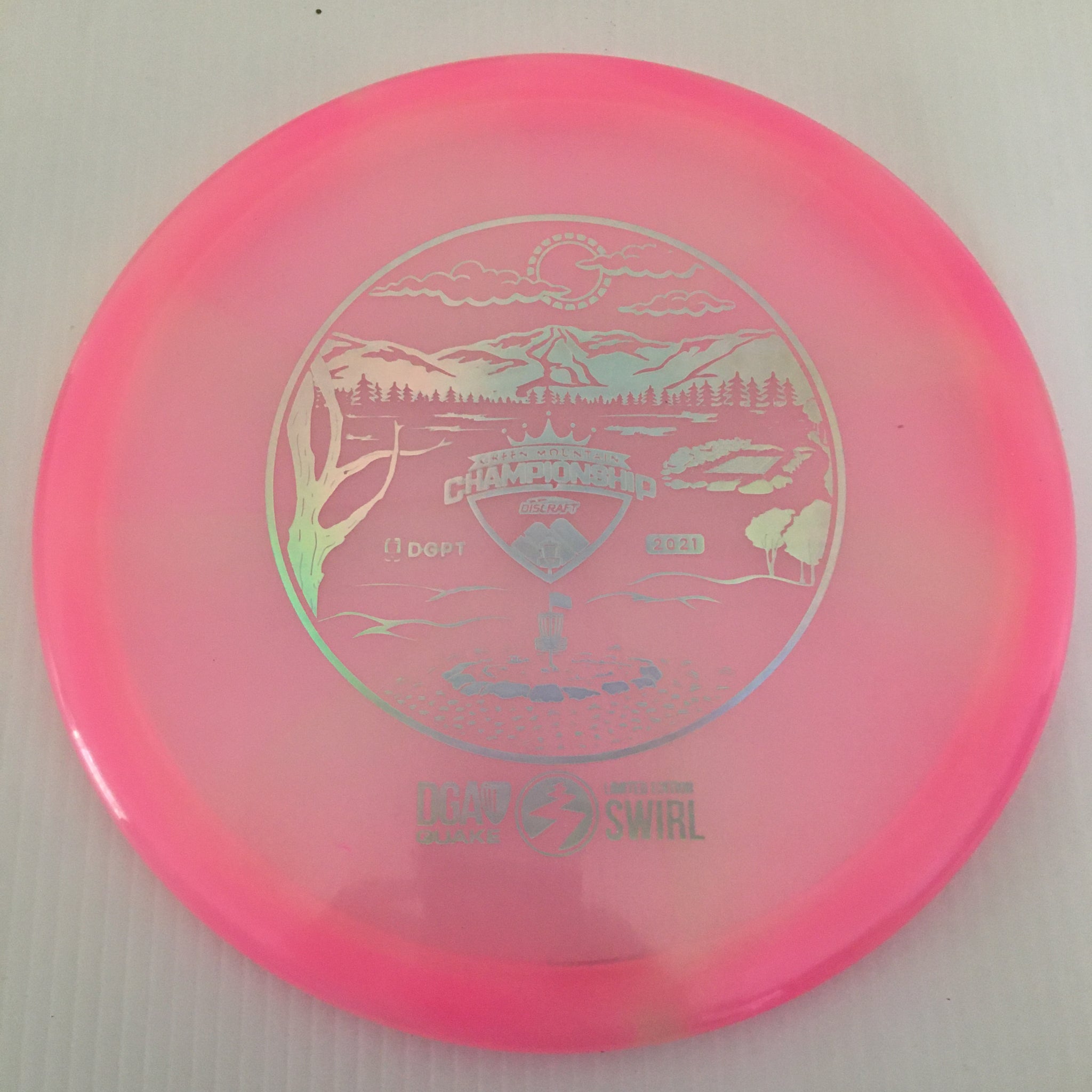 DGA Limited Edition 2021 Green Mountain Championships Swirl Quake 5/3/0/3