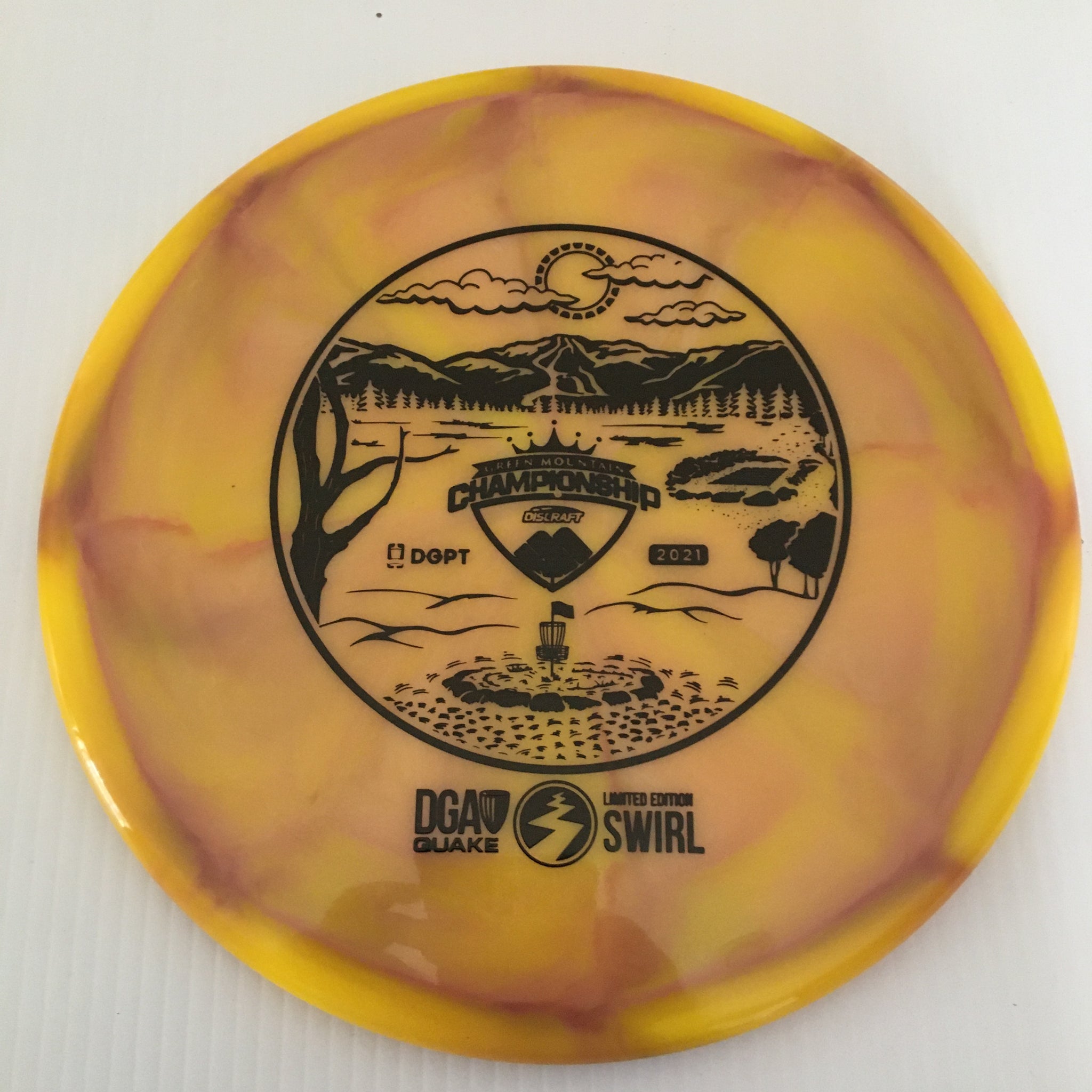 DGA Limited Edition 2021 Green Mountain Championships Swirl Quake 5/3/0/3