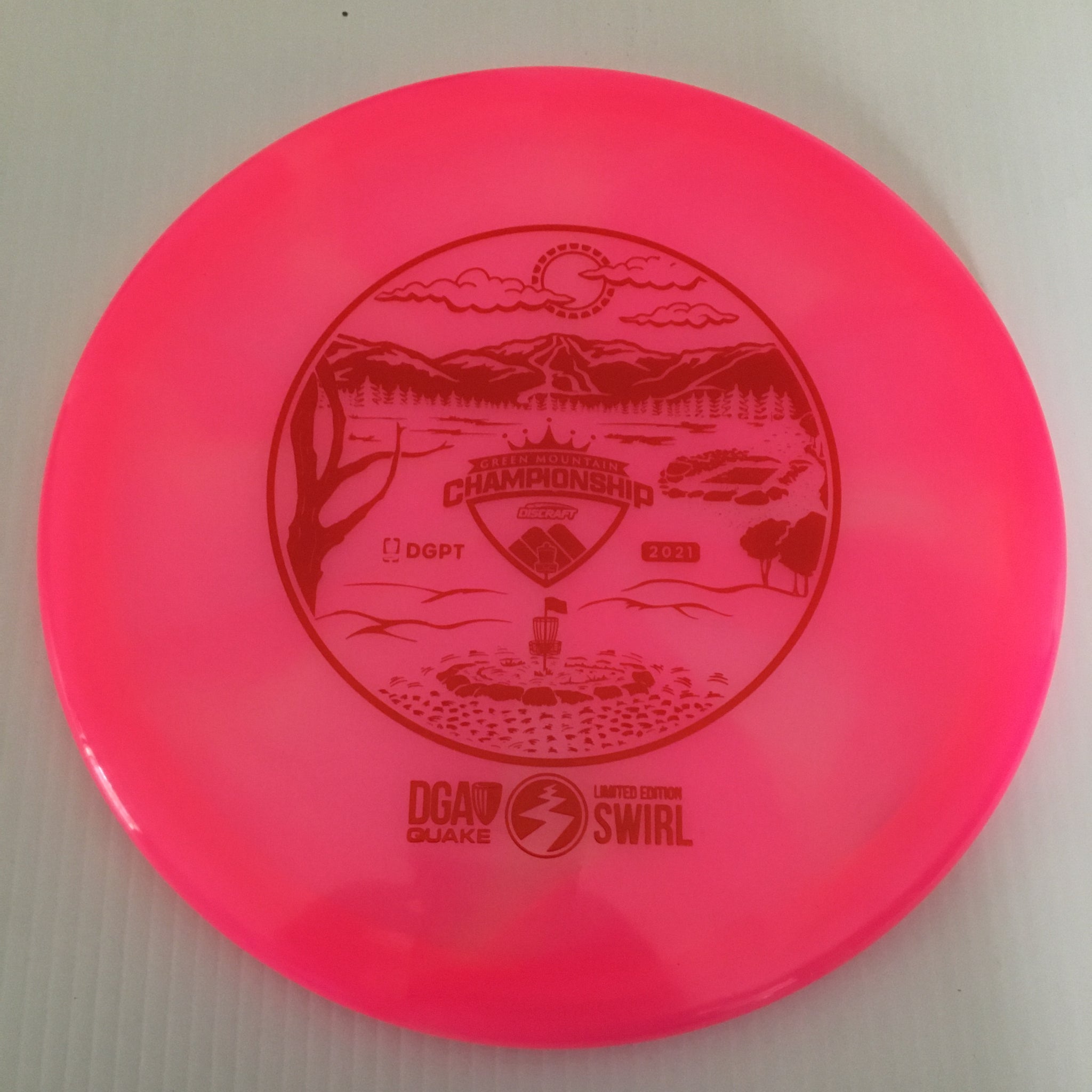 DGA Limited Edition 2021 Green Mountain Championships Swirl Quake 5/3/0/3