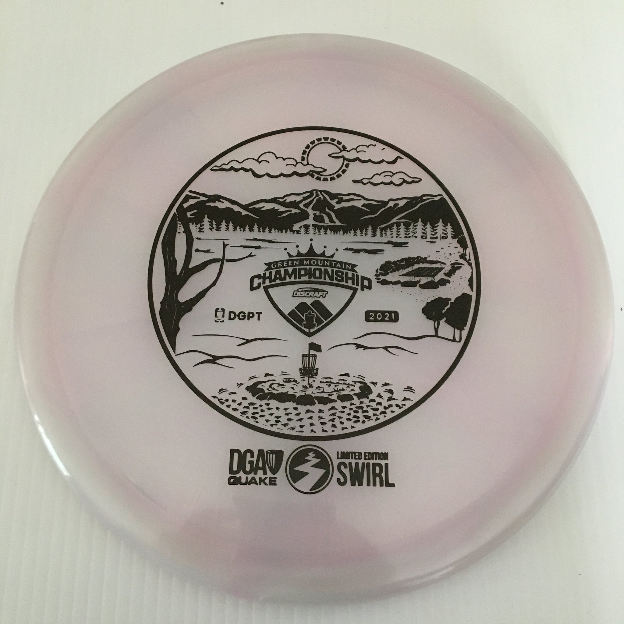 DGA Limited Edition 2021 Green Mountain Championships Swirl Quake 5/3/0/3