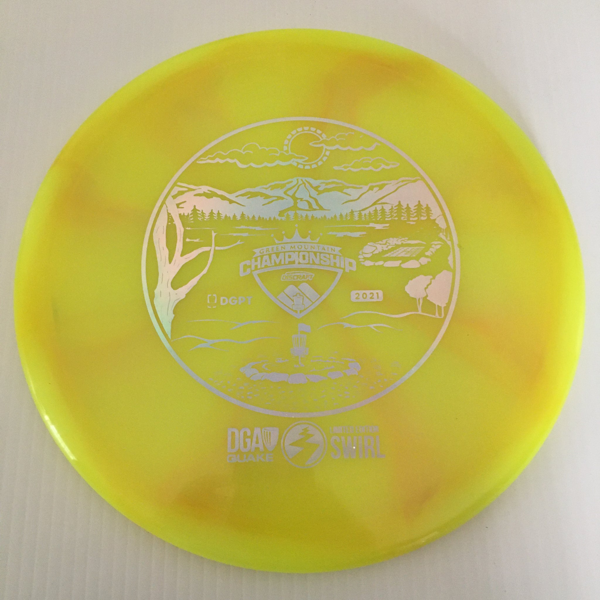 DGA Limited Edition 2021 Green Mountain Championships Swirl Quake 5/3/0/3