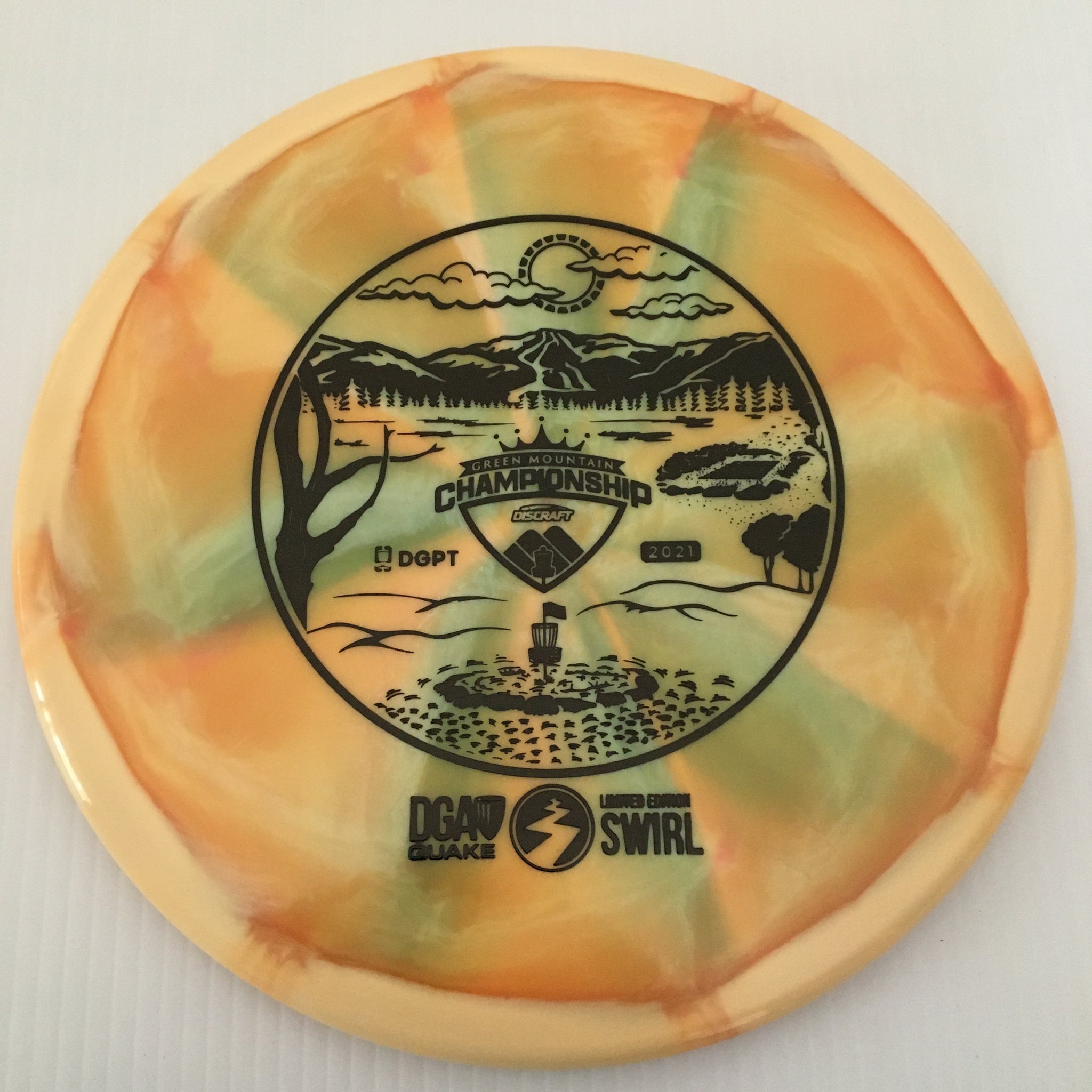 DGA Limited Edition 2021 Green Mountain Championships Swirl Quake 5/3/0/3