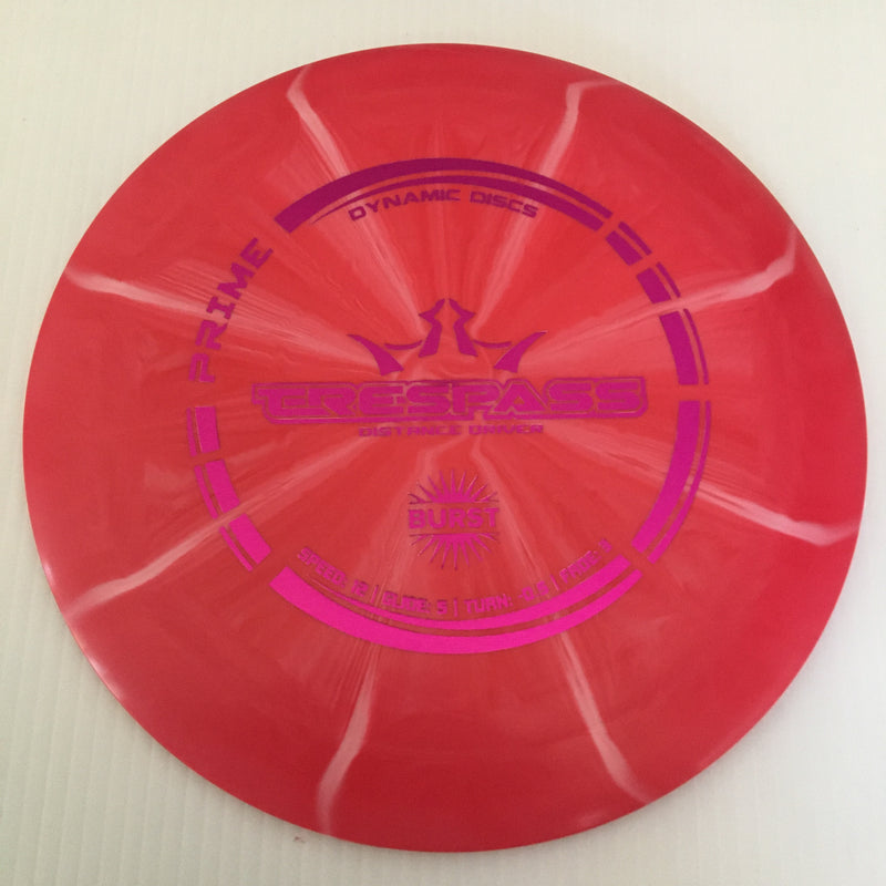 Dynamic Discs Prime Burst Trespass 12/5/-0.5/3