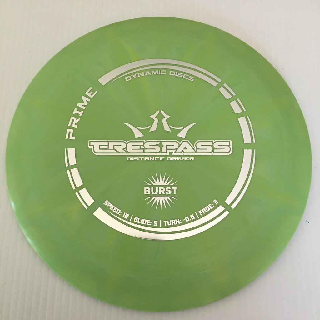 Dynamic Discs Prime Burst Trespass 12/5/-0.5/3