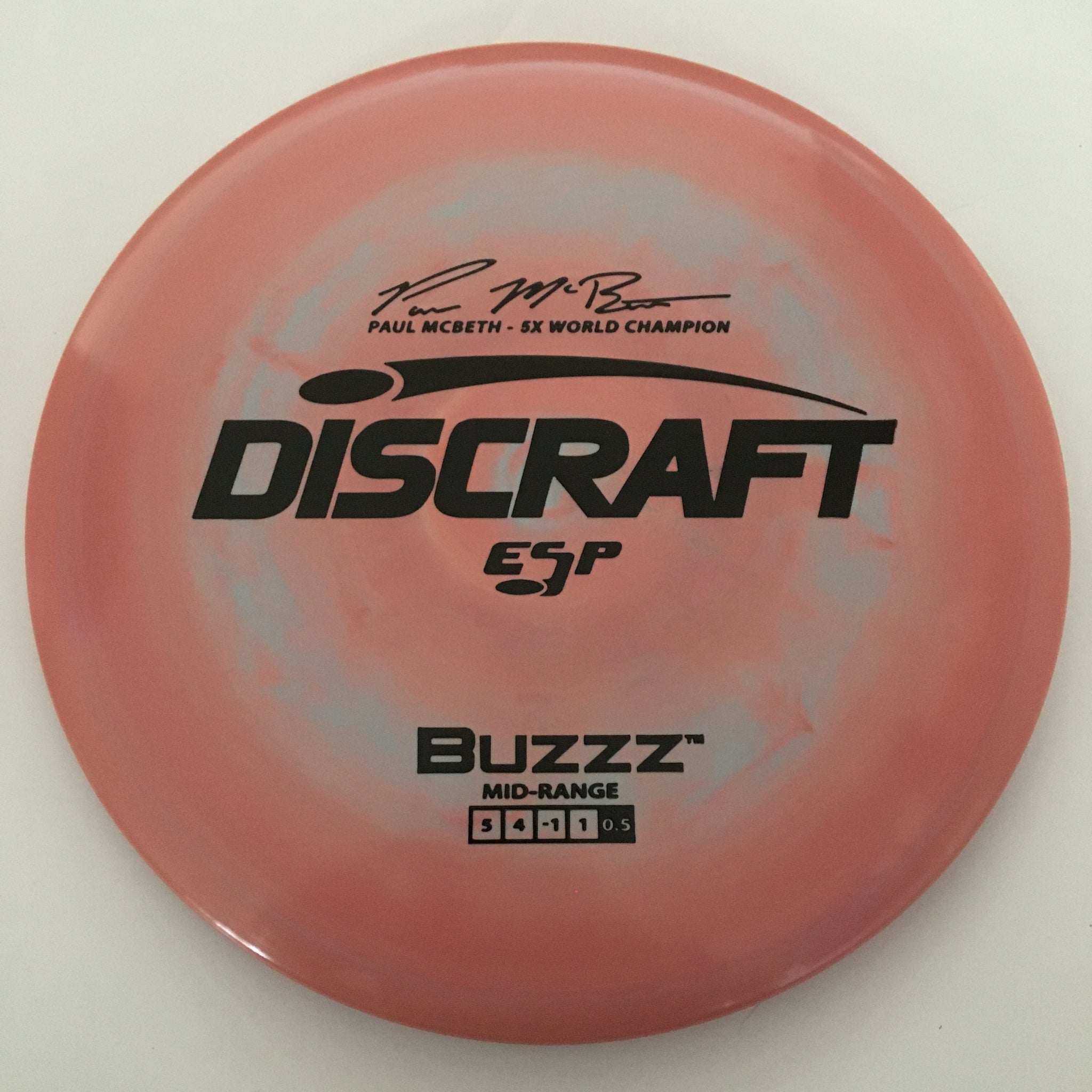 Discraft 5x Paul McBeth ESP Buzzz 5/4/-1/1 (177+g)