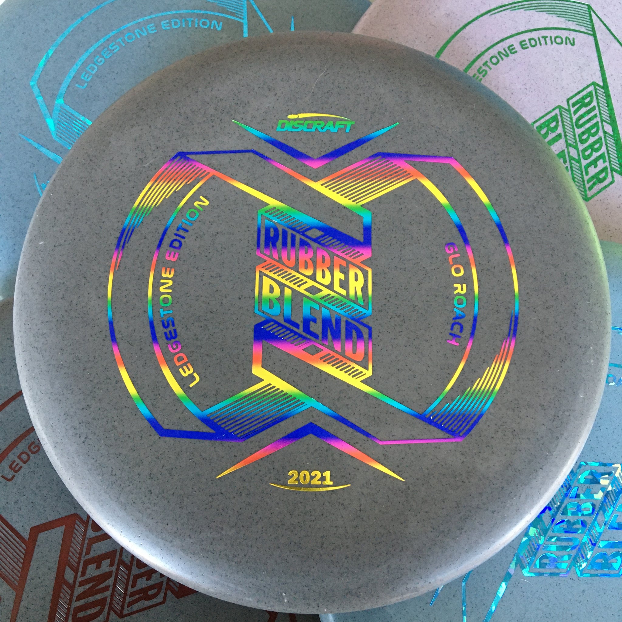 Discraft 2021 Ledgestone Rubber Blend Glo Roach 2/4/0/1