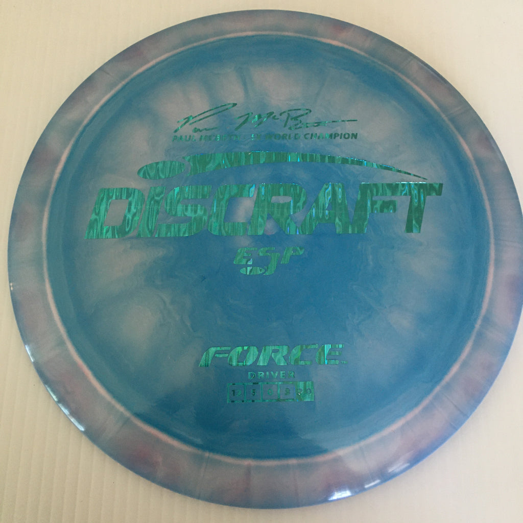 Discraft 5x Paul McBeth ESP Force 12/5/0/3 (170-172 grams)