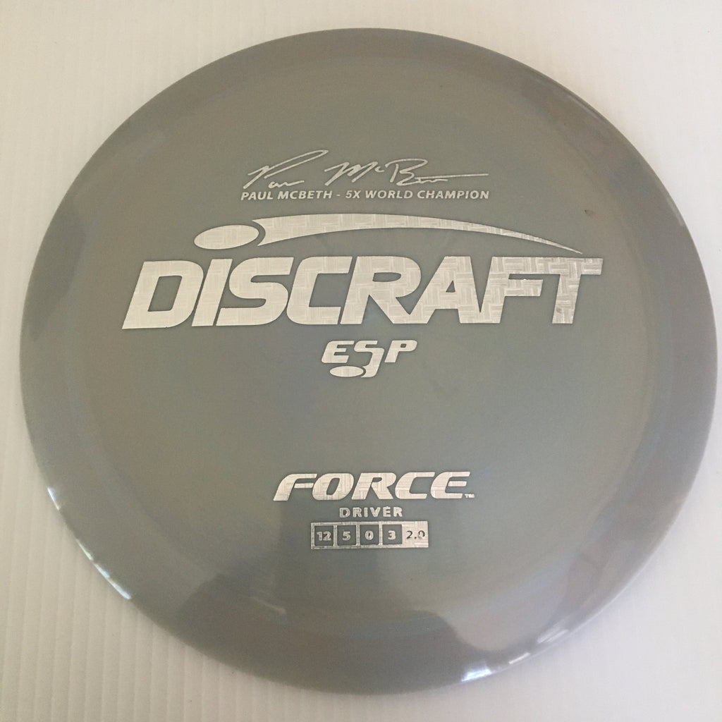 Discraft 5x Paul McBeth ESP Force 12/5/0/3 (170-172 grams)
