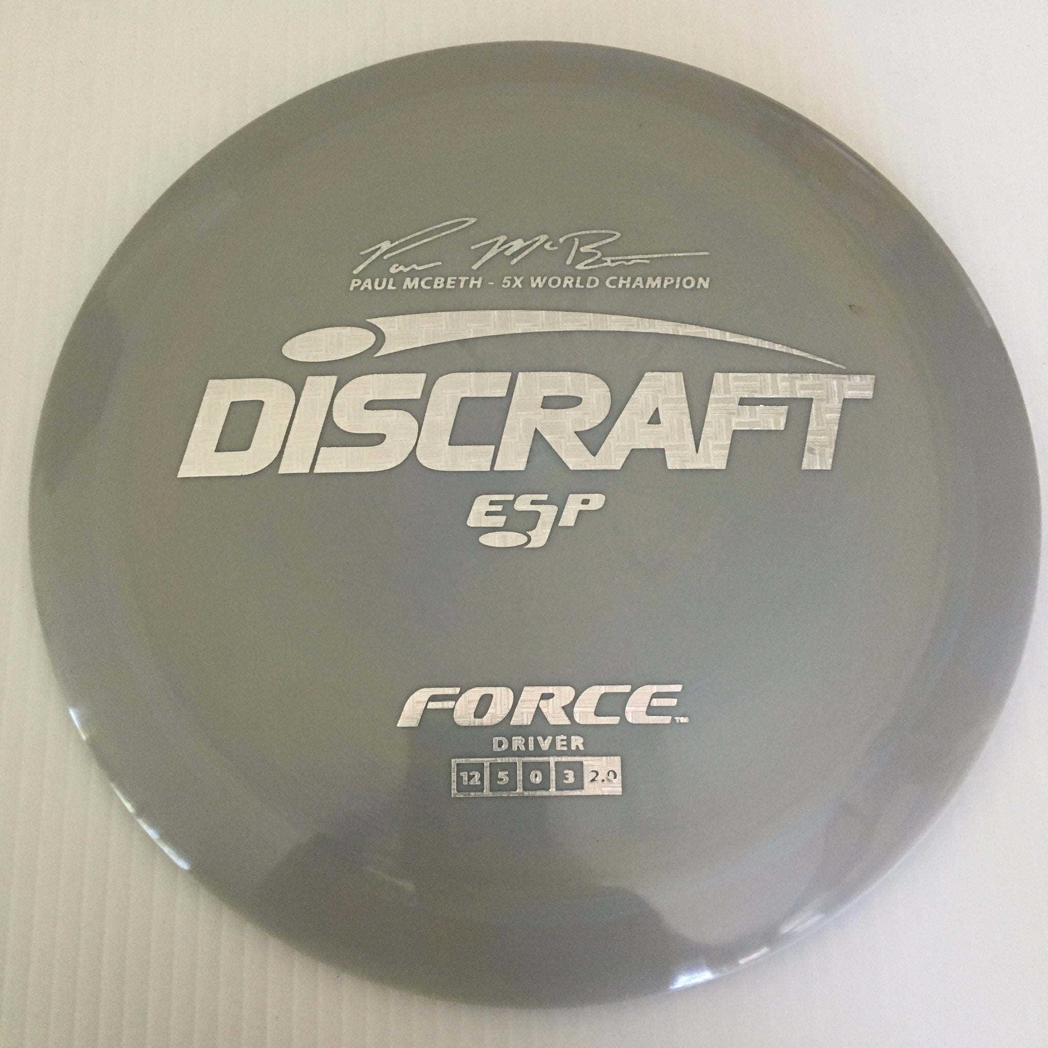 Discraft 5x Paul McBeth ESP Force 12/5/0/3 (170-172 grams)