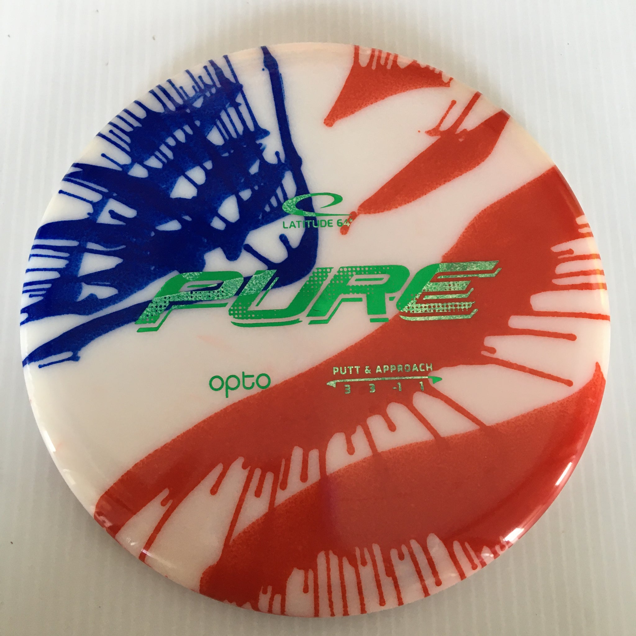Latitude 64° American Flag MyDye Opto Pure 3/3/-1/1