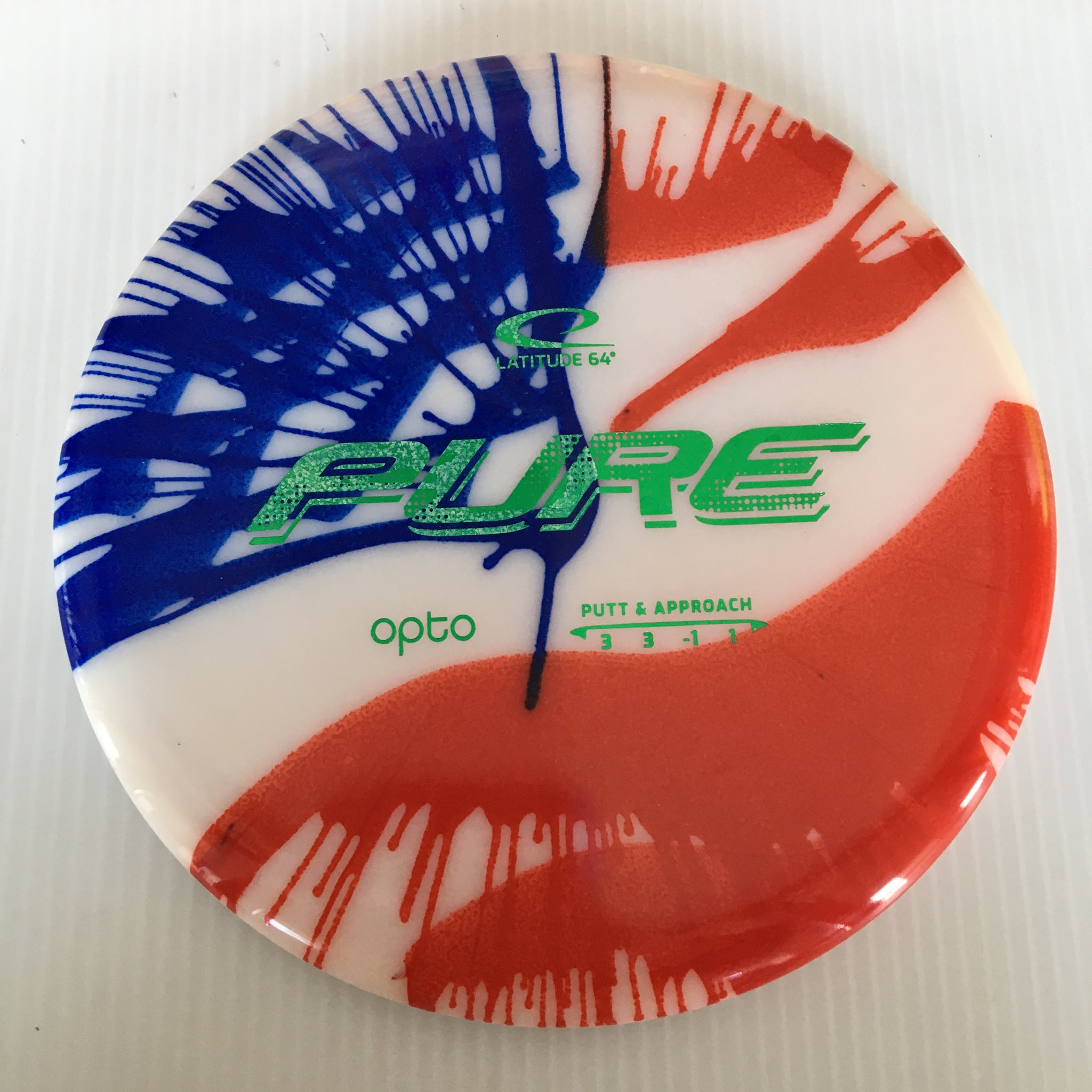 Latitude 64° American Flag MyDye Opto Pure 3/3/-1/1