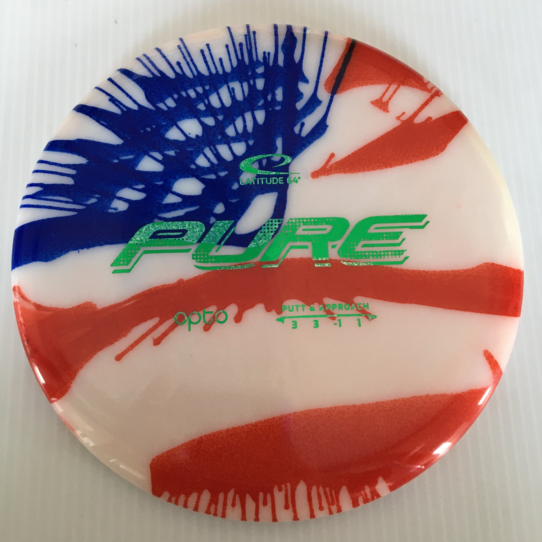 Latitude 64° American Flag MyDye Opto Pure 3/3/-1/1