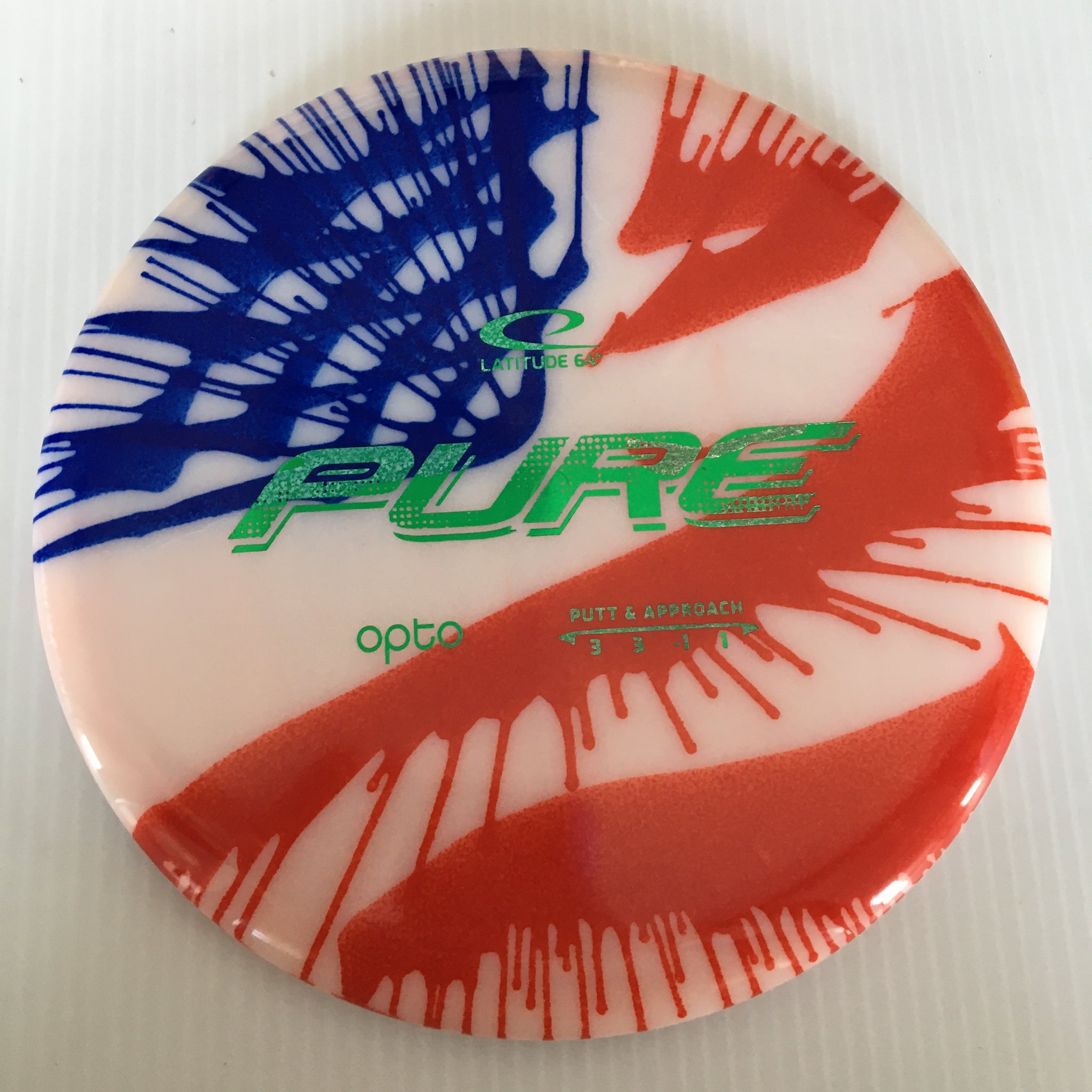 Latitude 64° American Flag MyDye Opto Pure 3/3/-1/1