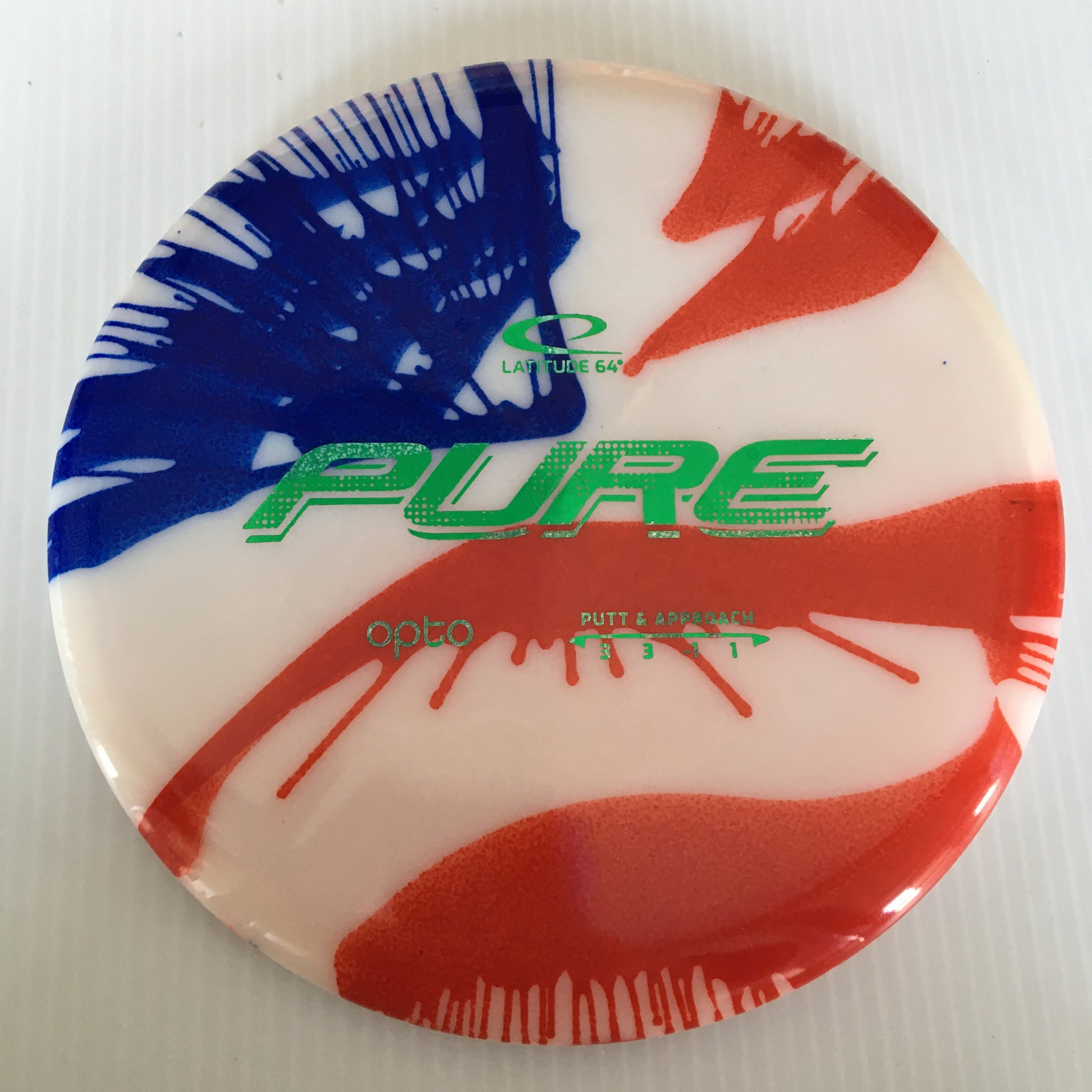 Latitude 64° American Flag MyDye Opto Pure 3/3/-1/1