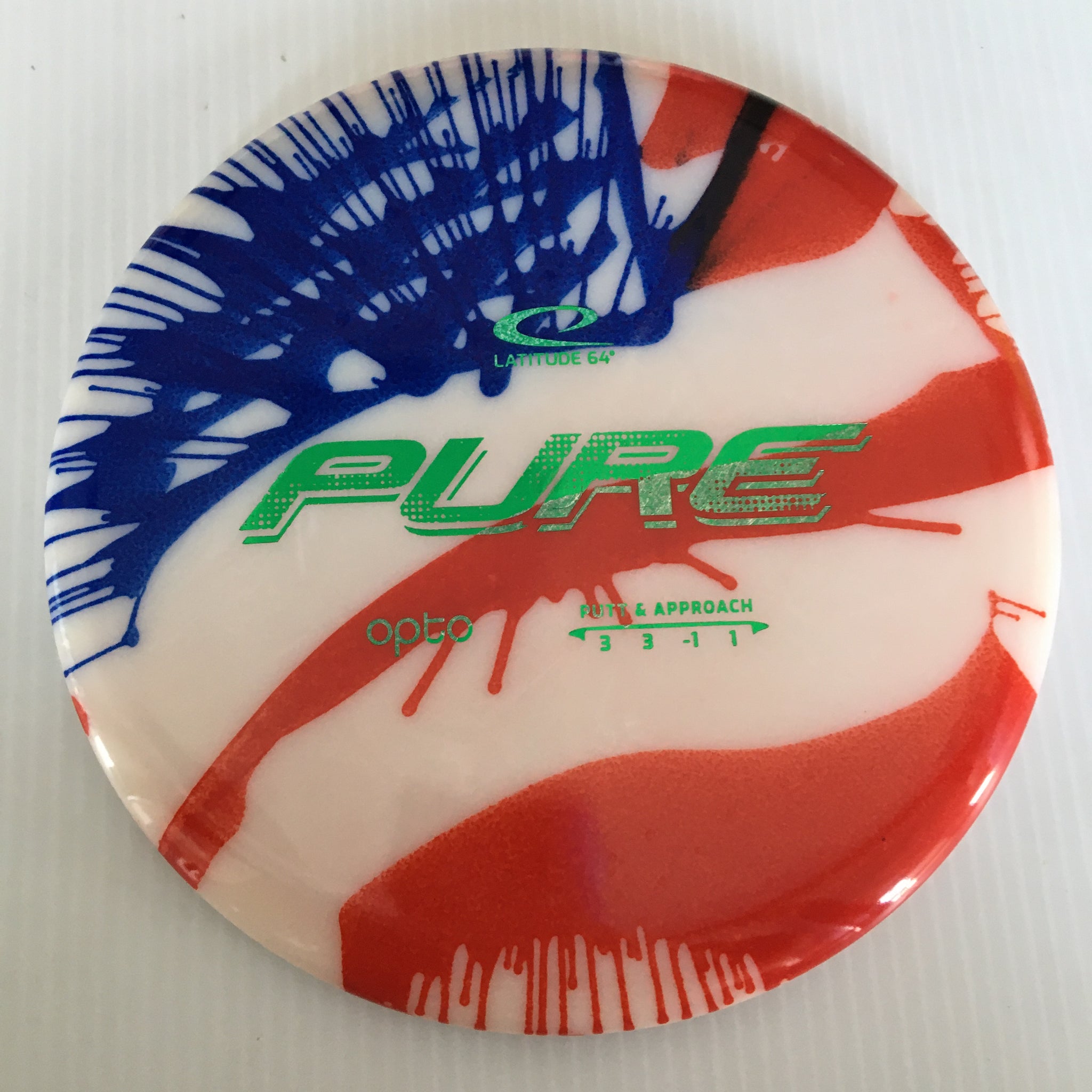 Latitude 64° American Flag MyDye Opto Pure 3/3/-1/1