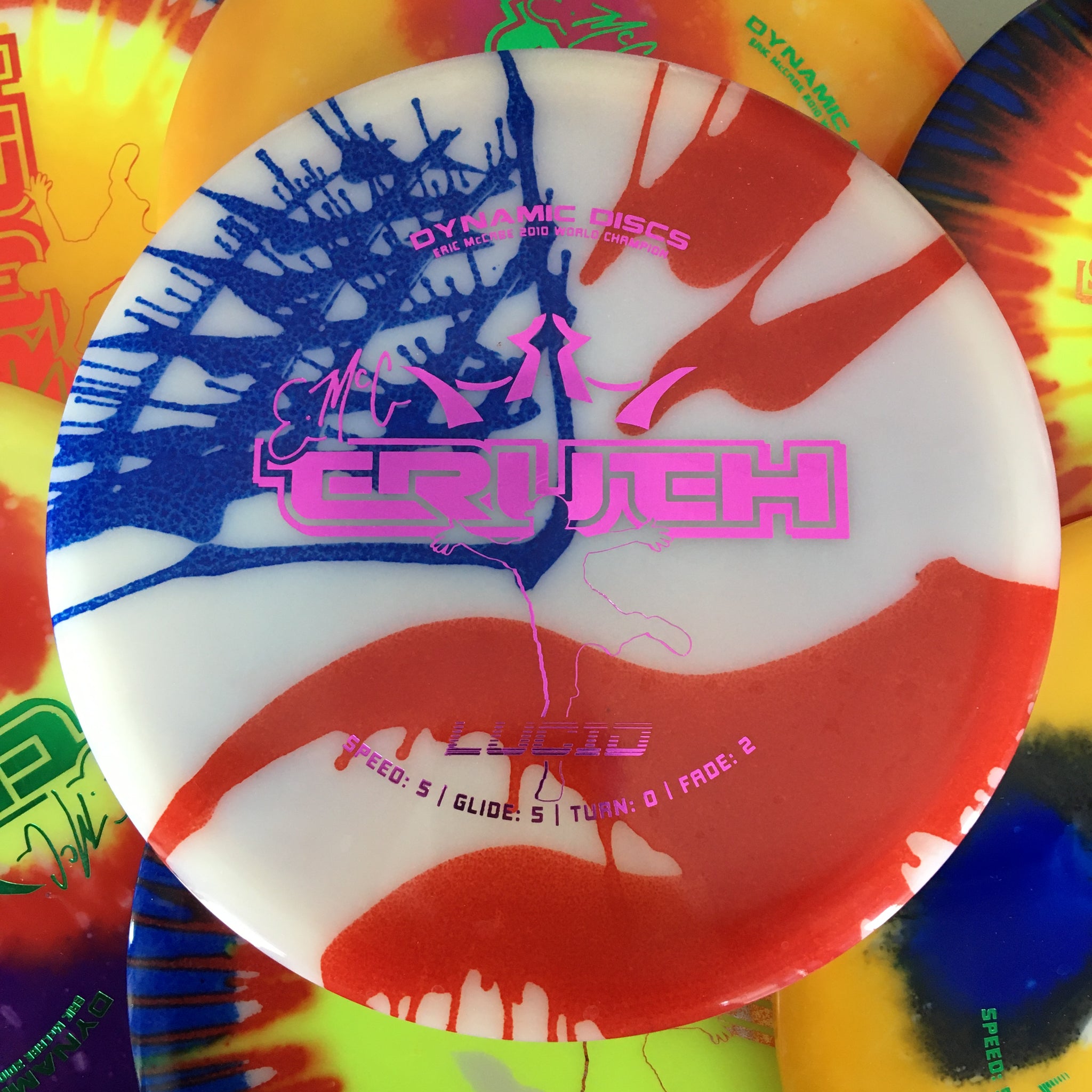 Dynamic Discs MyDye Lucid eMac Truth 5/5/0/2