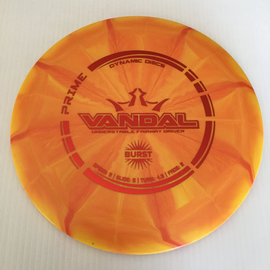 Dynamic Discs Prime Burst Vandal 9/5/-1.5/2