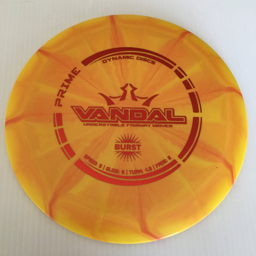 Dynamic Discs Prime Burst Vandal 9/5/-1.5/2