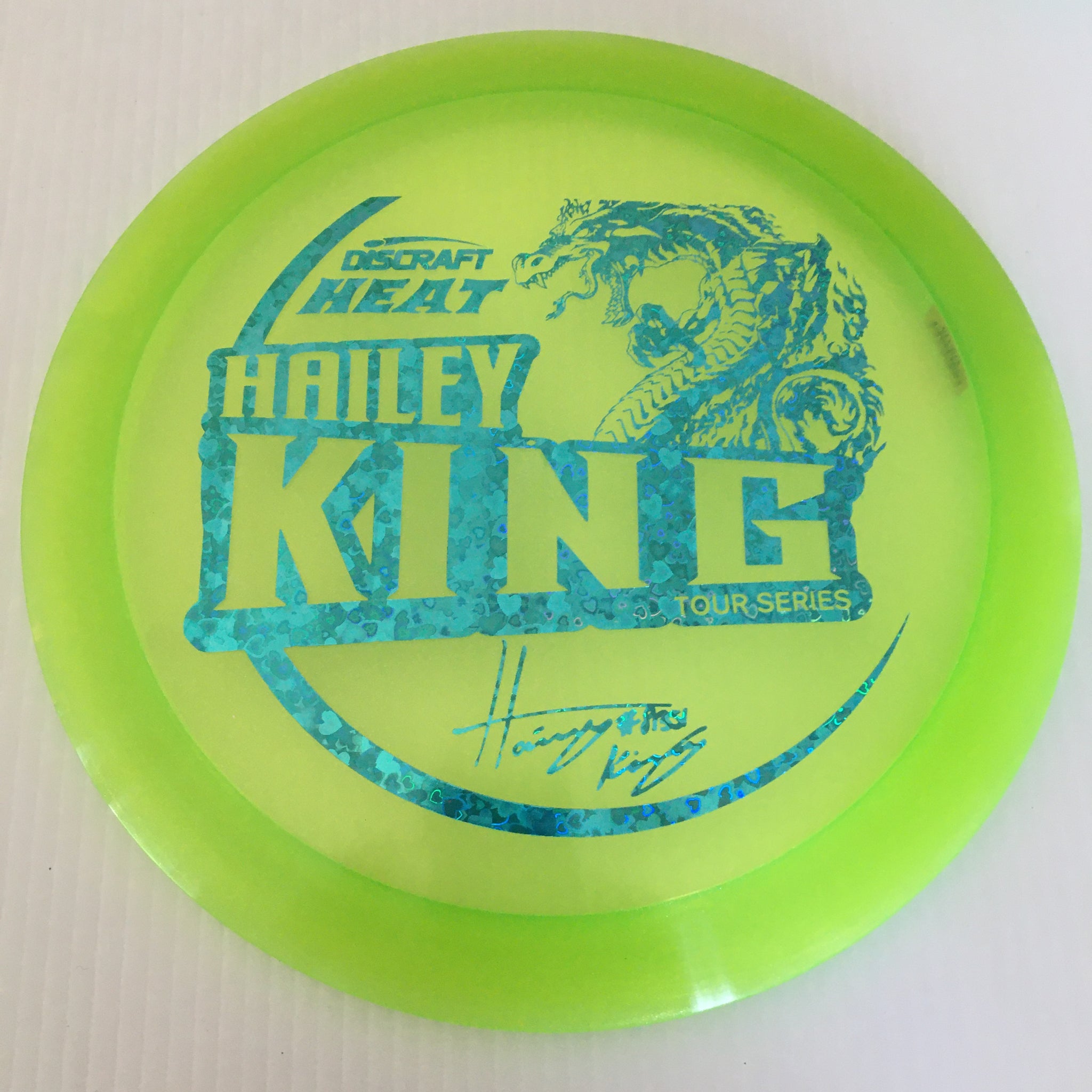 Discraft 2021 Hailey King Tour Series Sparkle Z Heat 9/6/-3/1