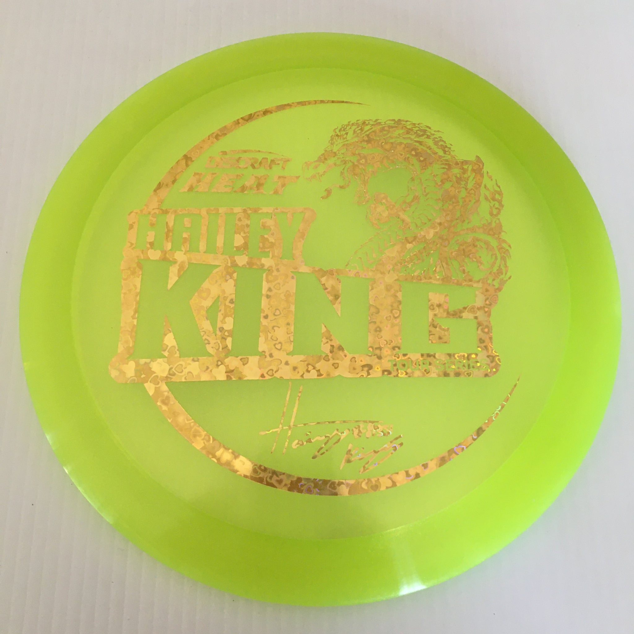 Discraft 2021 Hailey King Tour Series Sparkle Z Heat 9/6/-3/1