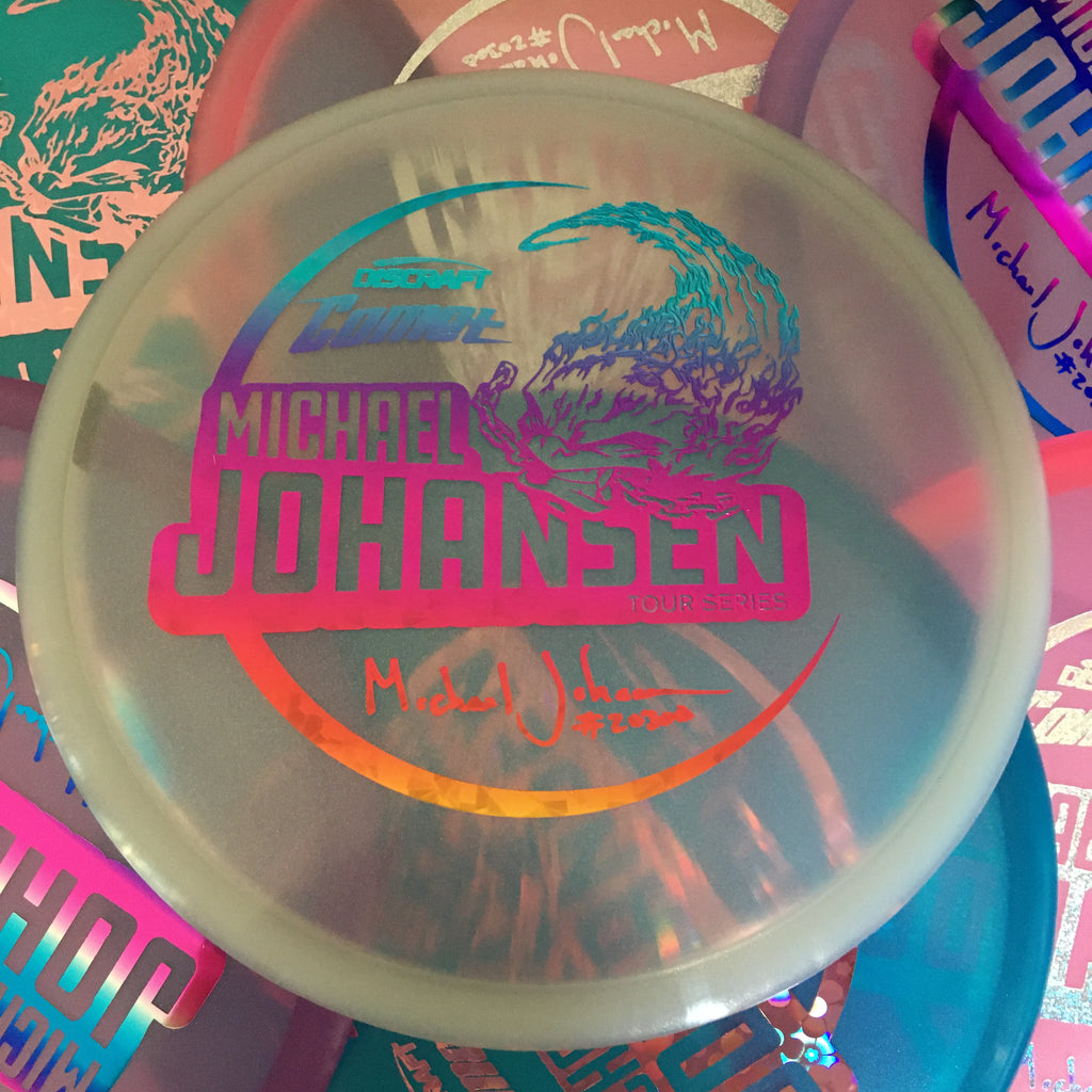 Discraft 2021 Michael Johansen Tour Series Sparkle Z Comet 4/5/-2/1