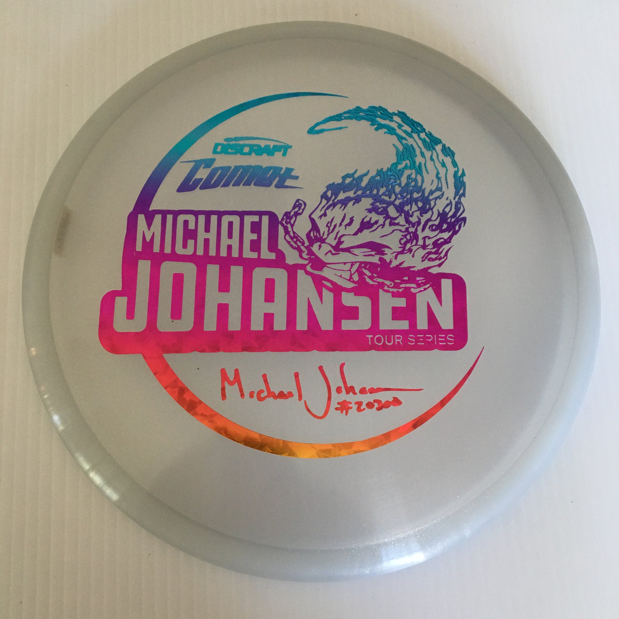 Discraft 2021 Michael Johansen Tour Series Sparkle Z Comet 4/5/-2/1