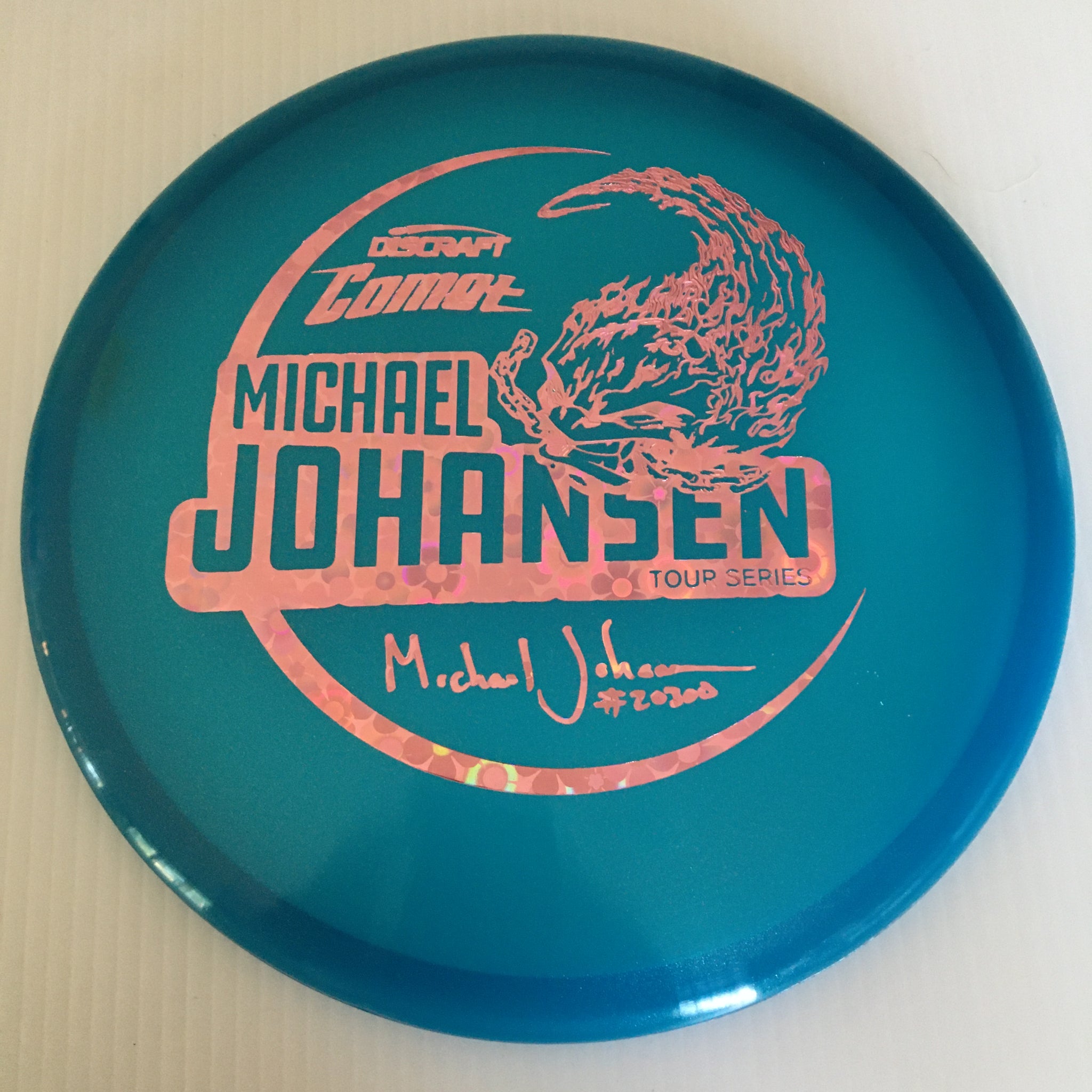 Discraft 2021 Michael Johansen Tour Series Sparkle Z Comet 4/5/-2/1