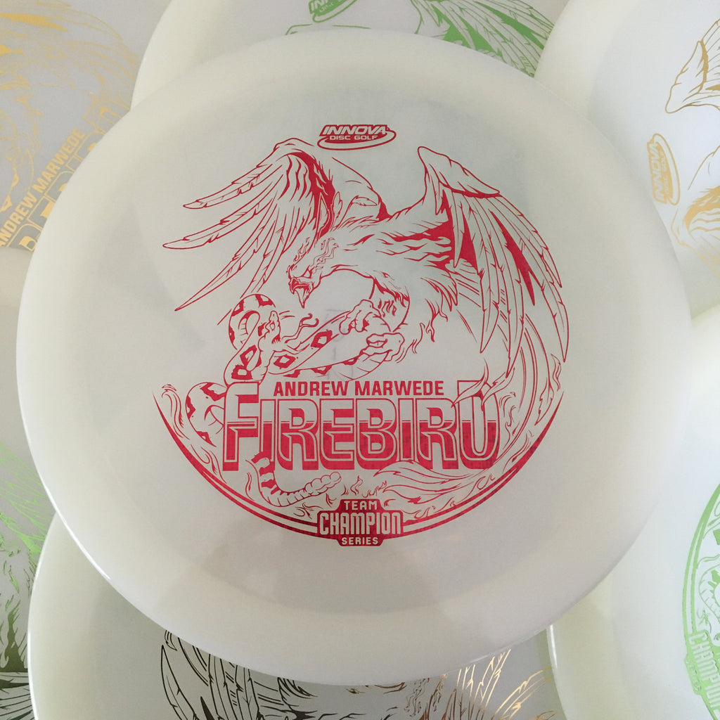 Innova Andrew Marwede Team Champion Glow Champion Firebird 9/3/0/4