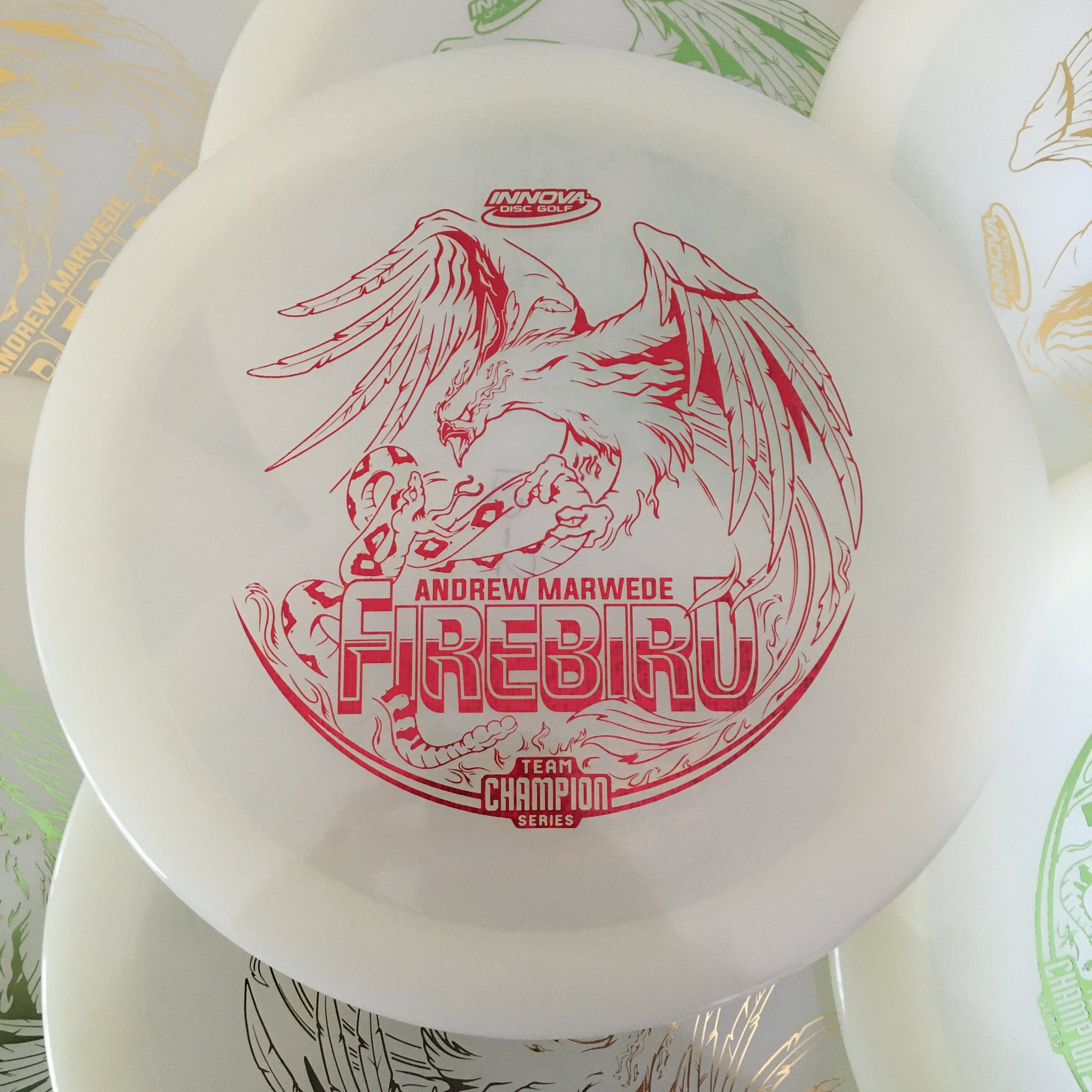 Innova Andrew Marwede Team Champion Glow Champion Firebird 9/3/0/4