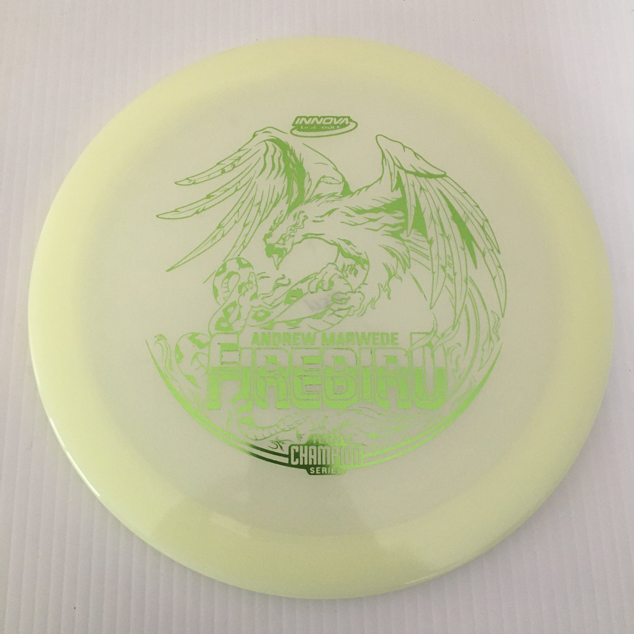 Innova Andrew Marwede Team Champion Glow Champion Firebird 9/3/0/4