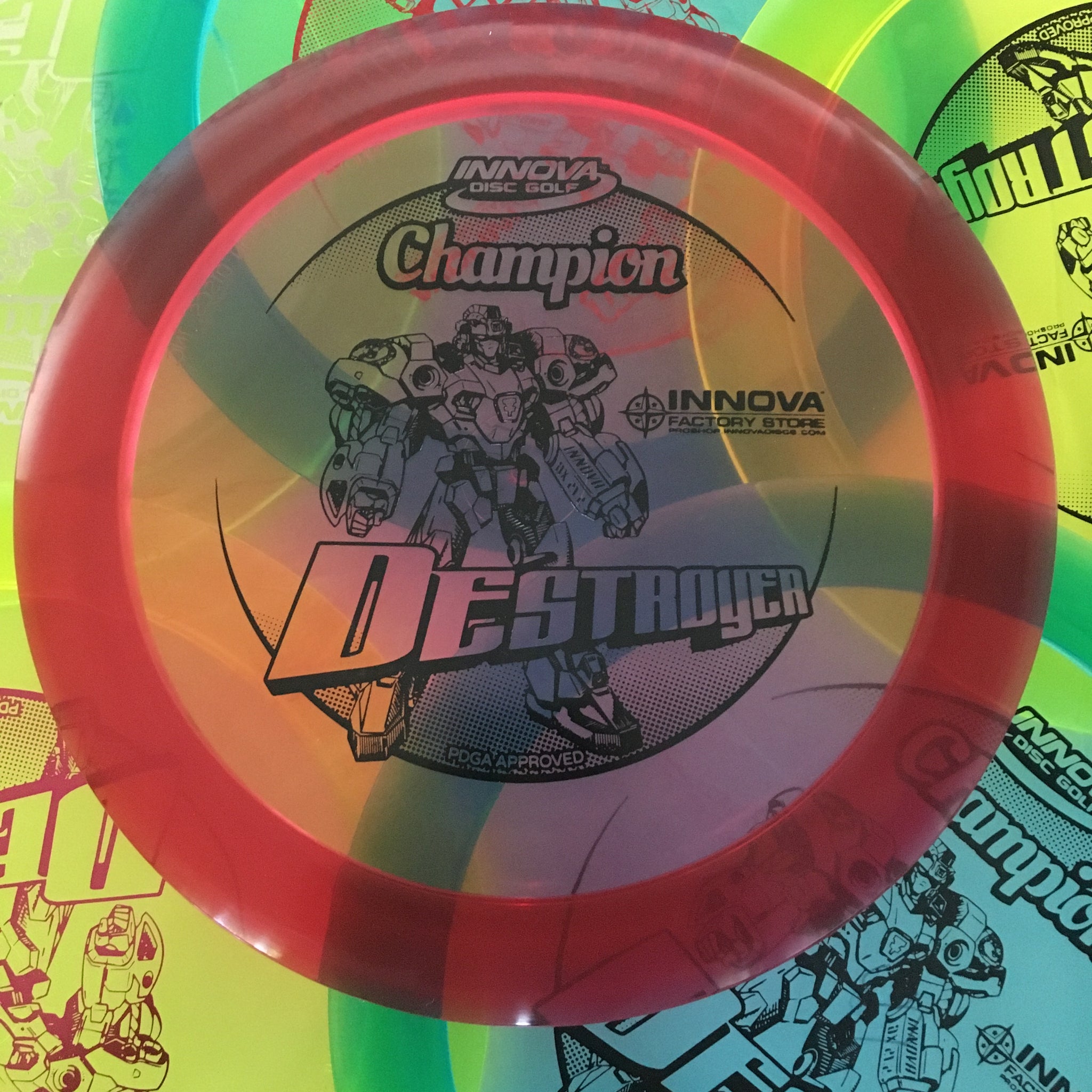 Innova Jolly Launcher Champion Destroyer 12/5/-1/3