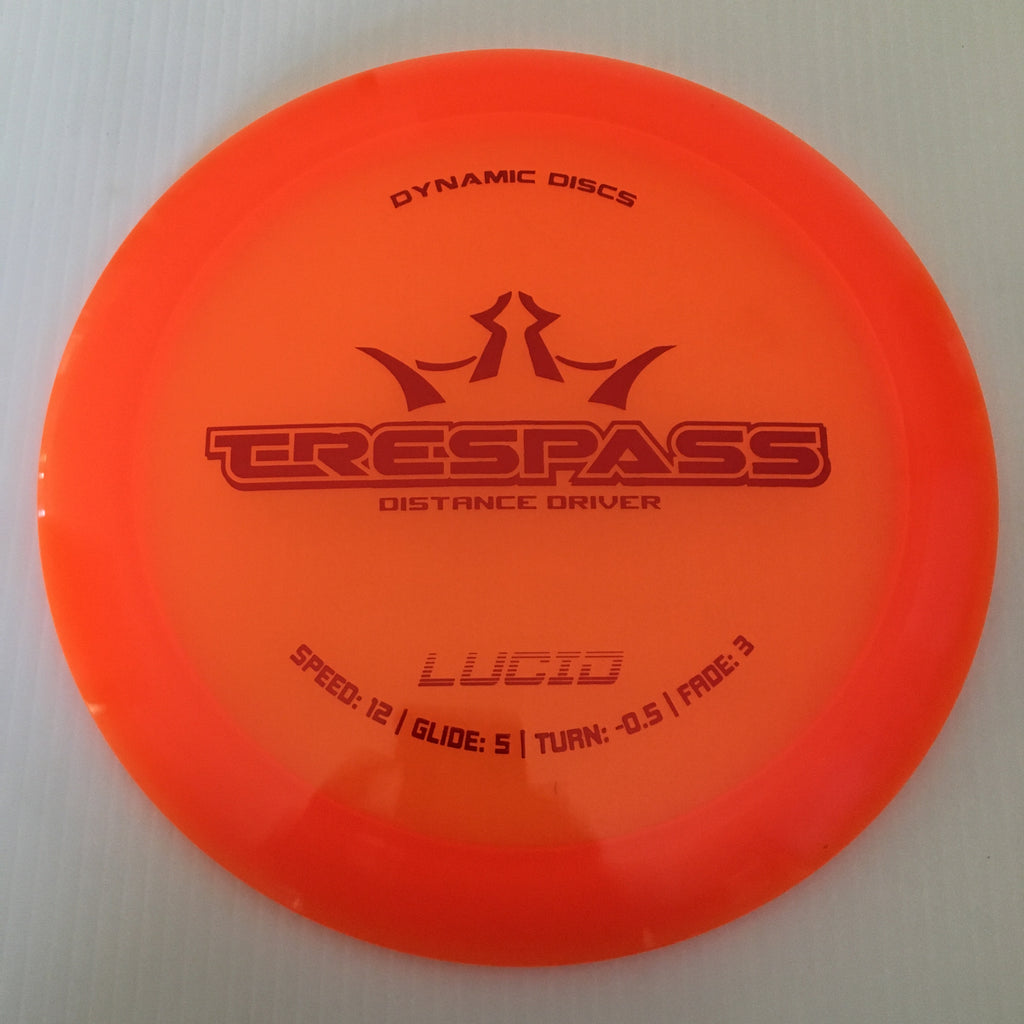 Dynamic Discs Lucid Trespass 12/5/-0.5/3