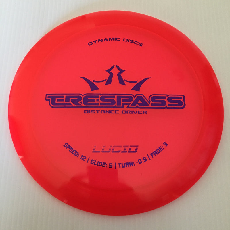 Dynamic Discs Lucid Trespass 12/5/-0.5/3